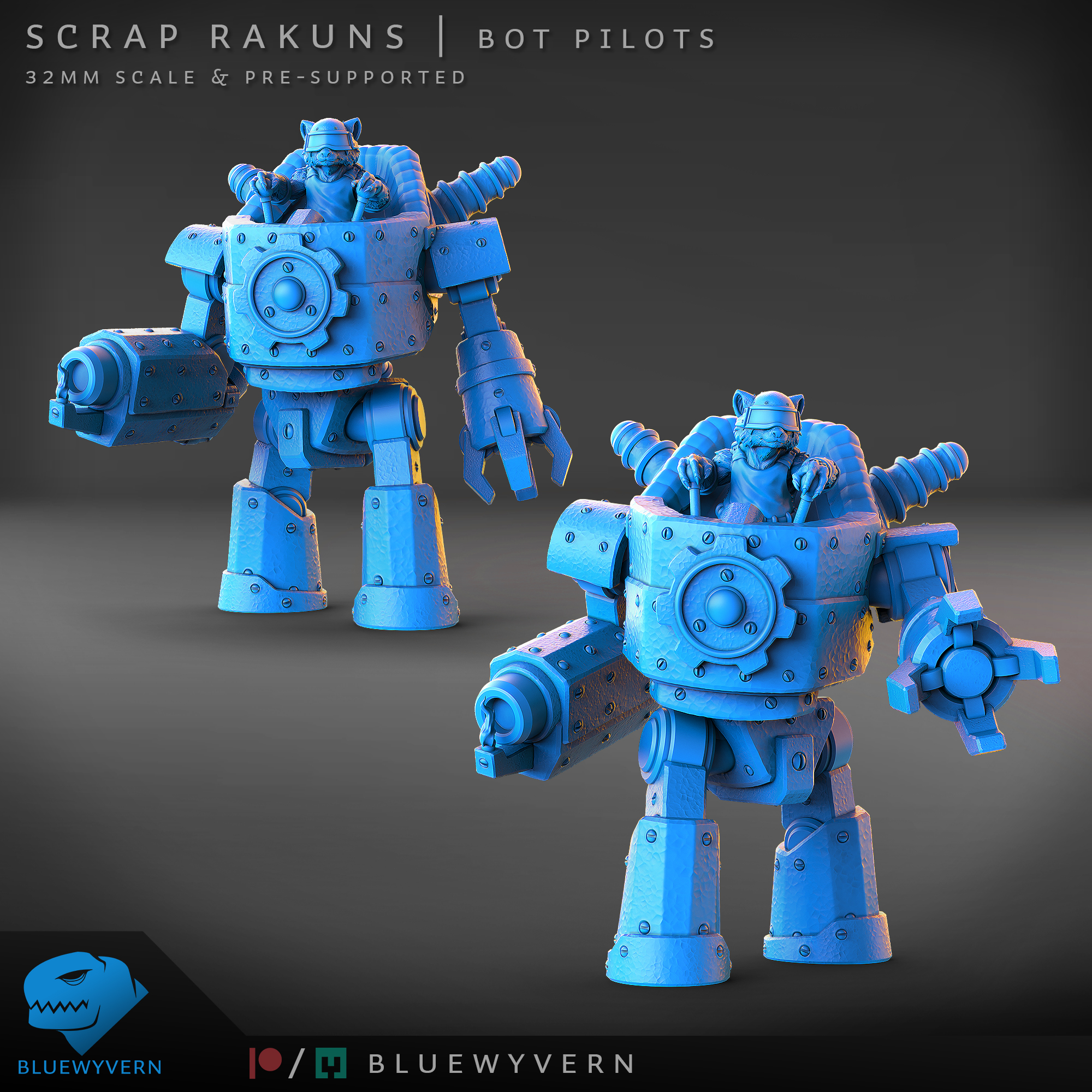 Scrap Rakuns - Bot Pilots