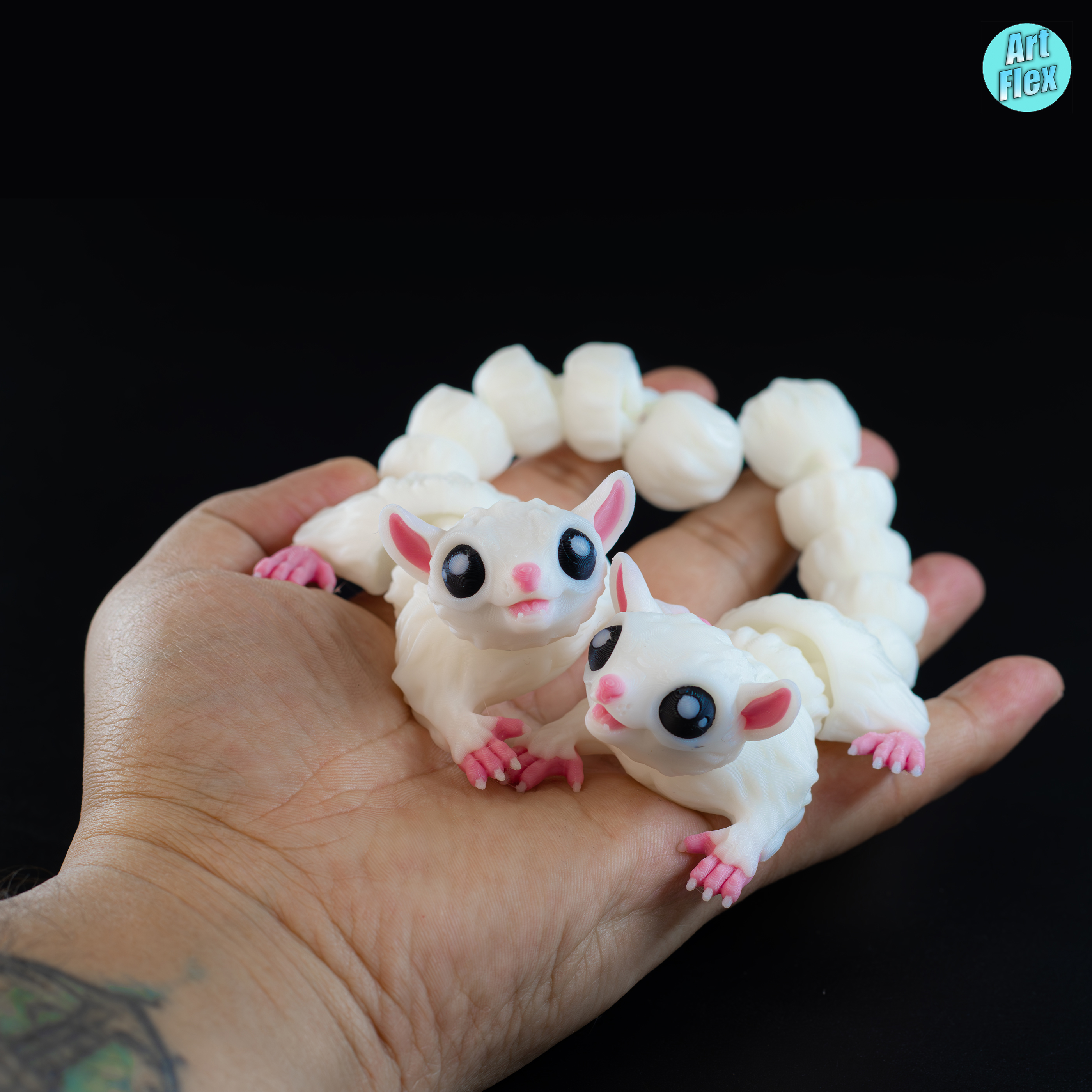 Flexi Sugar Glider STL and 3MF