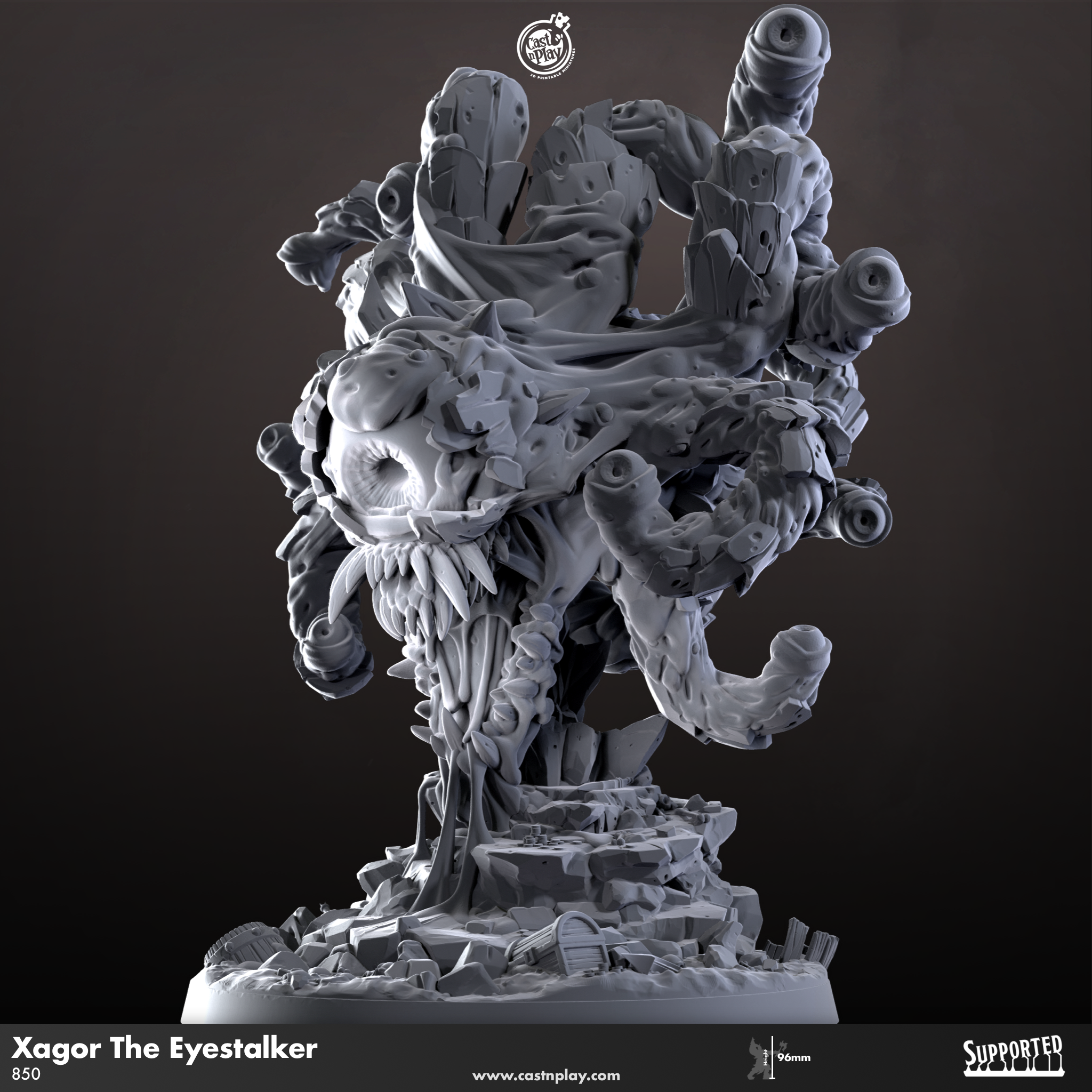 Beholder - Xagor, The Eyestalker (Pre-Supported) | Cast n Play