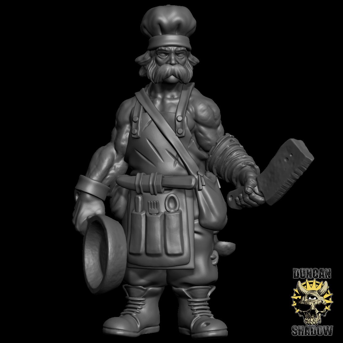 Human Cook (Pre Supported)