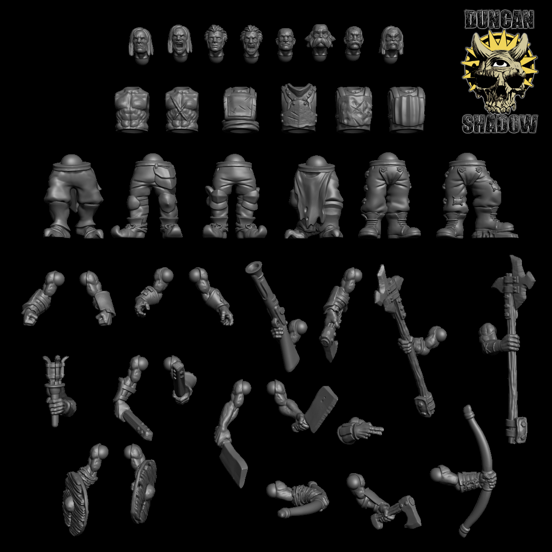 Thugs Multipart Kit (Pre Supported) (M)