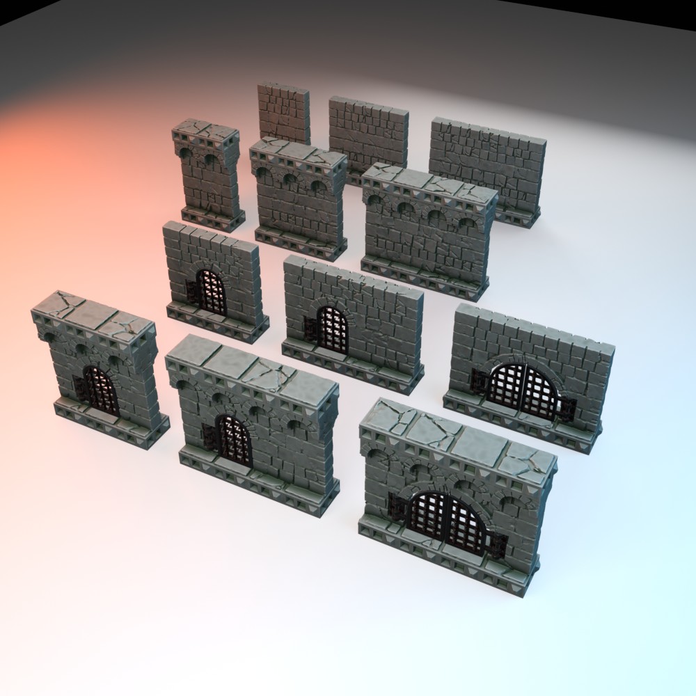 The Universal Dungeon - Walls
