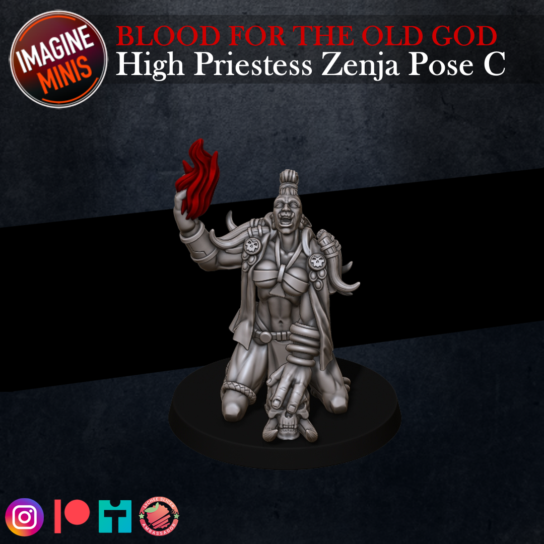 WP - Blood For The Old God - Zenja Pose C