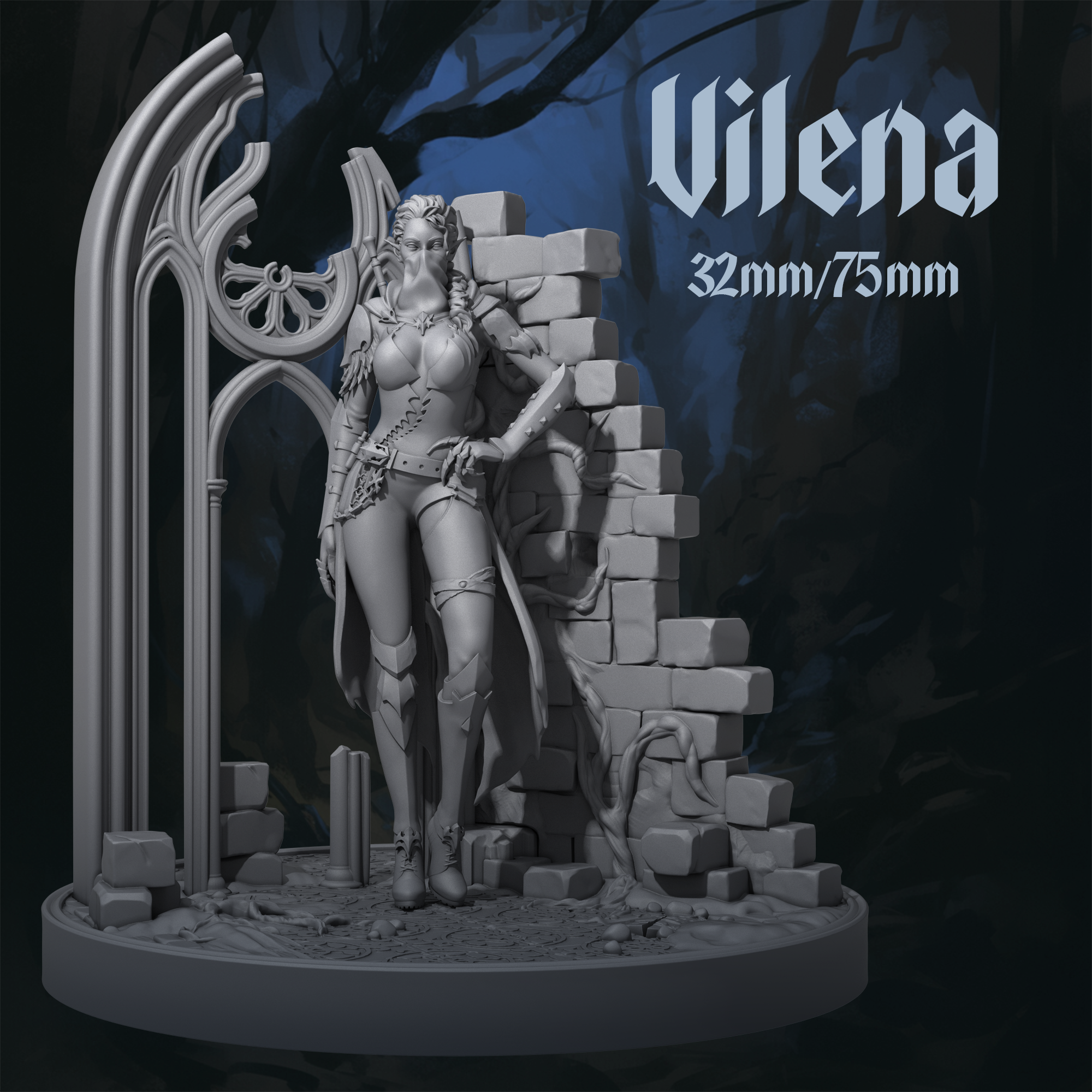 Vilena 32mm and 75mm