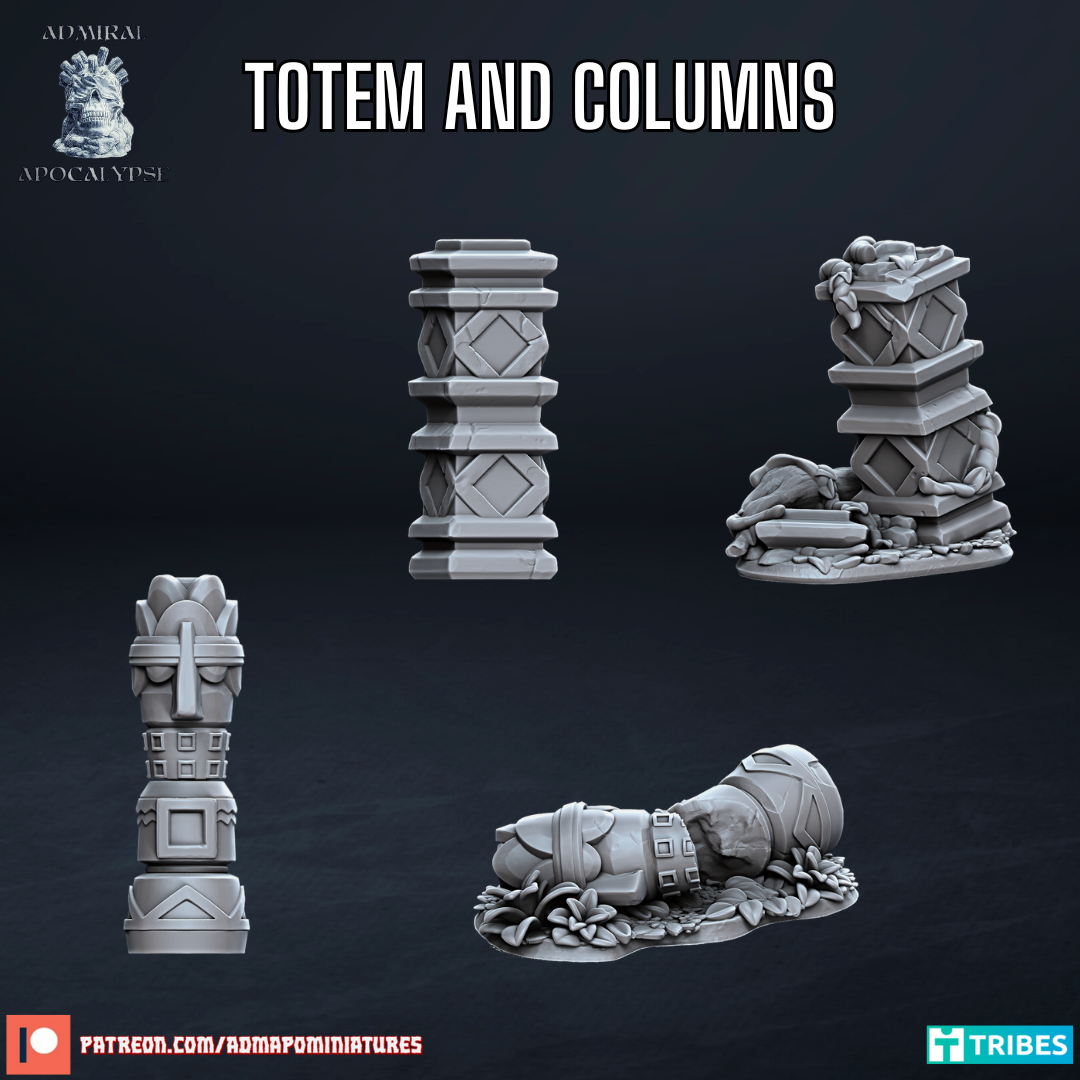 Totems and Columns (Pre-supported)