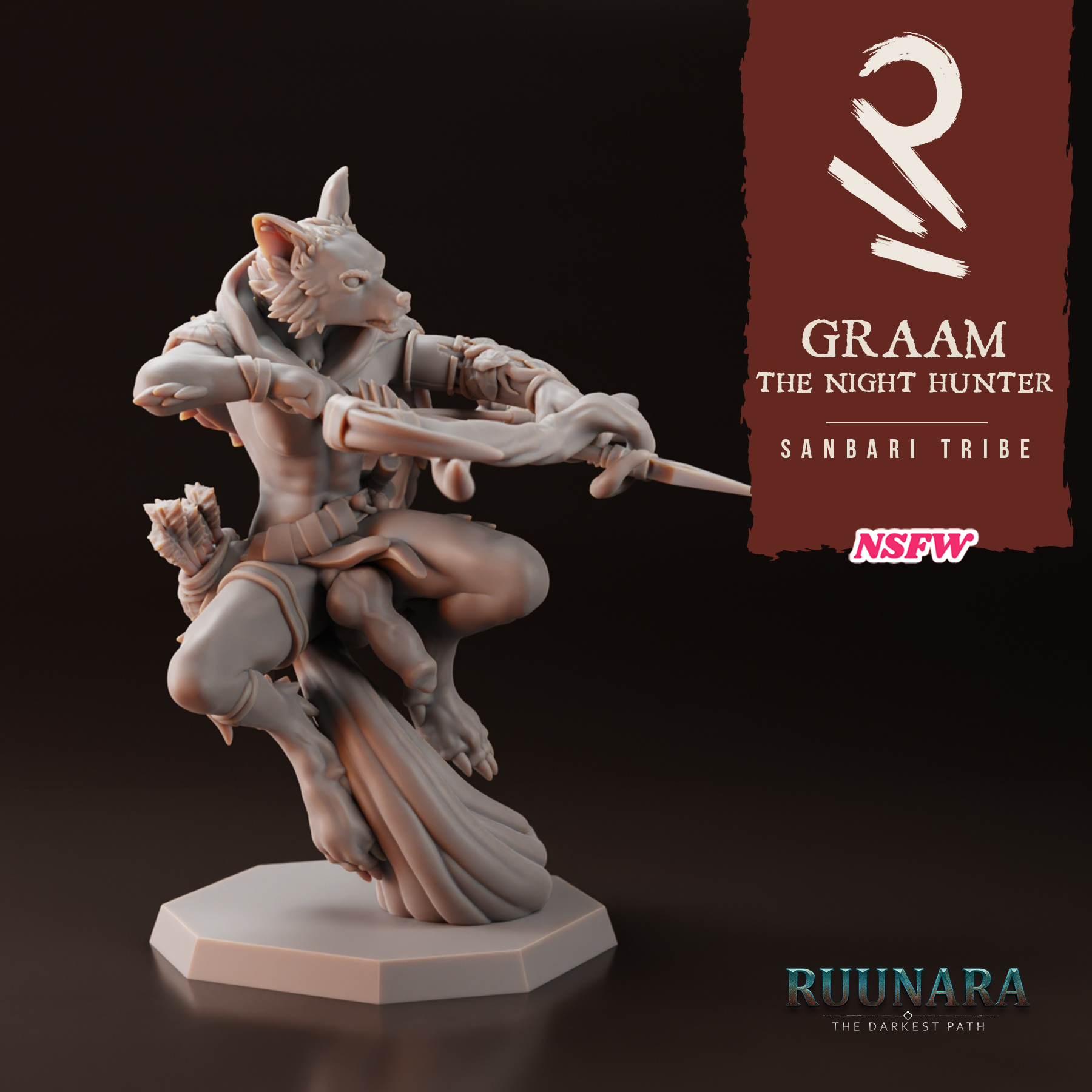 NSFW RUUNARA - Graam, the Night Hunter