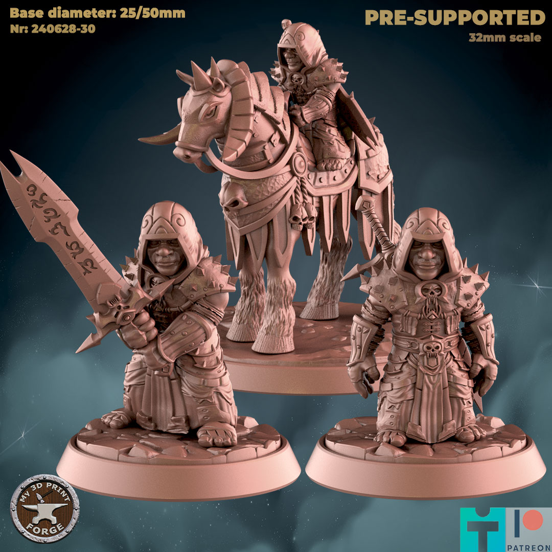 Death Knight Gnome 3 models