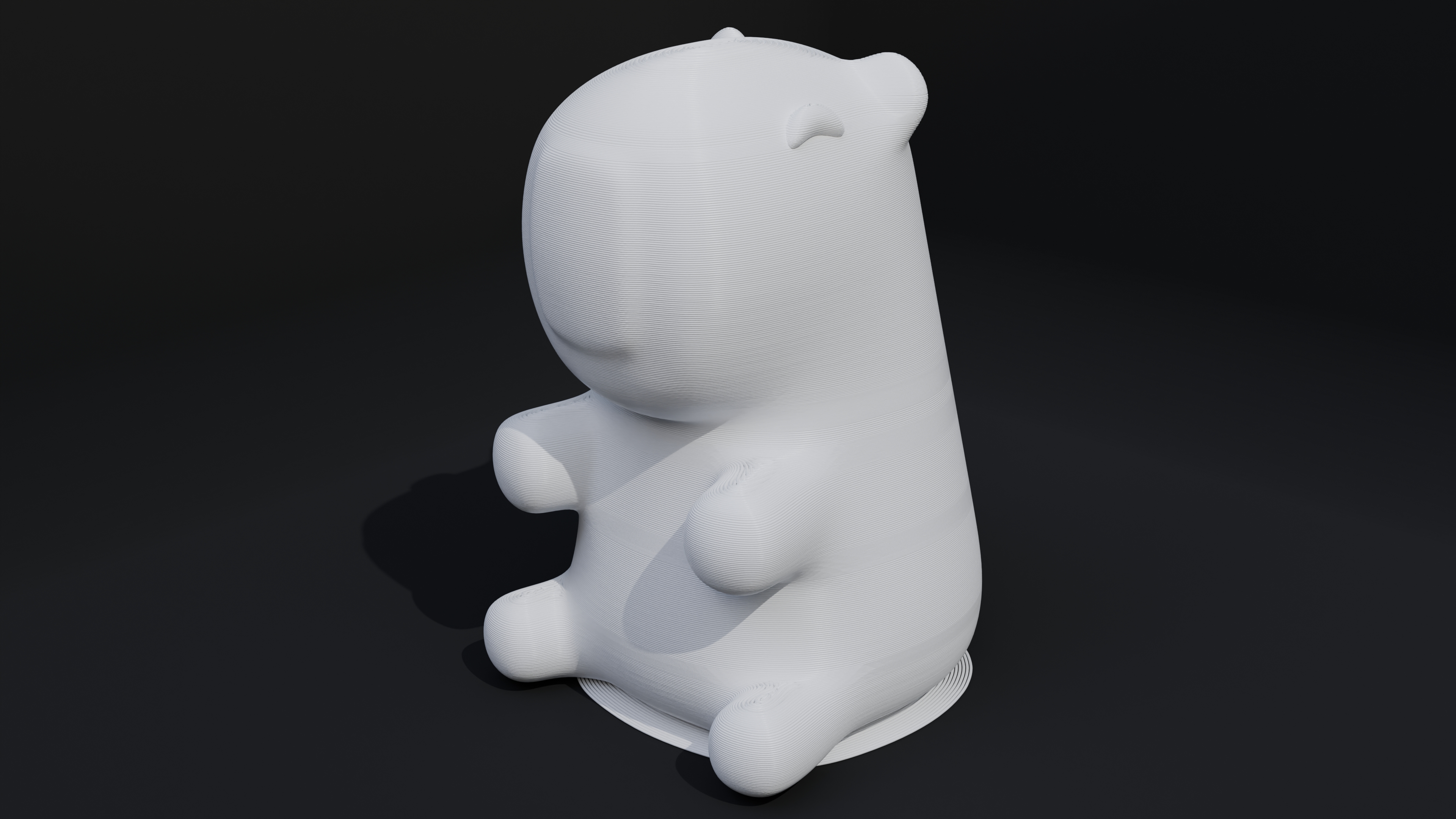 Cute Capybara Companion Figure STL 3D Print File, Digital Download for 3D Printing, Adorable Home Decor or Desk Accessory