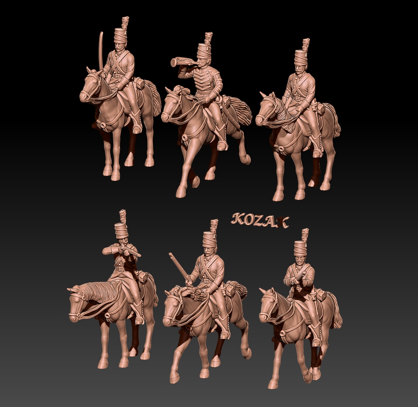 russian mounted jagers 1786-96 set 2