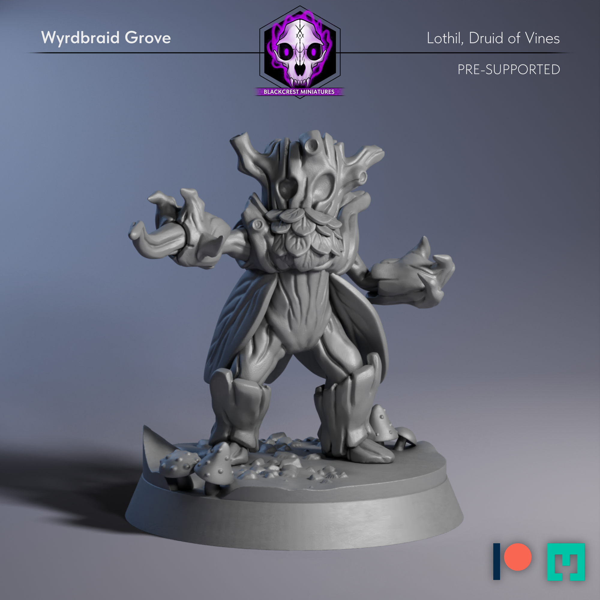 Wyrdbraid Grove - Lothil, Druid of Vines