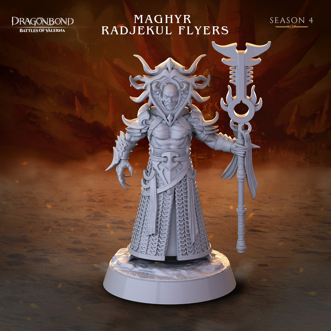 Dragonbond Tribes Maghyr Radjekul Flyer (2 models)