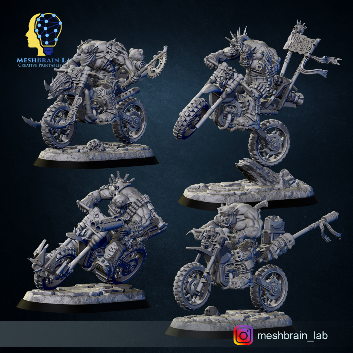 Wasteland Biker Orks Squad