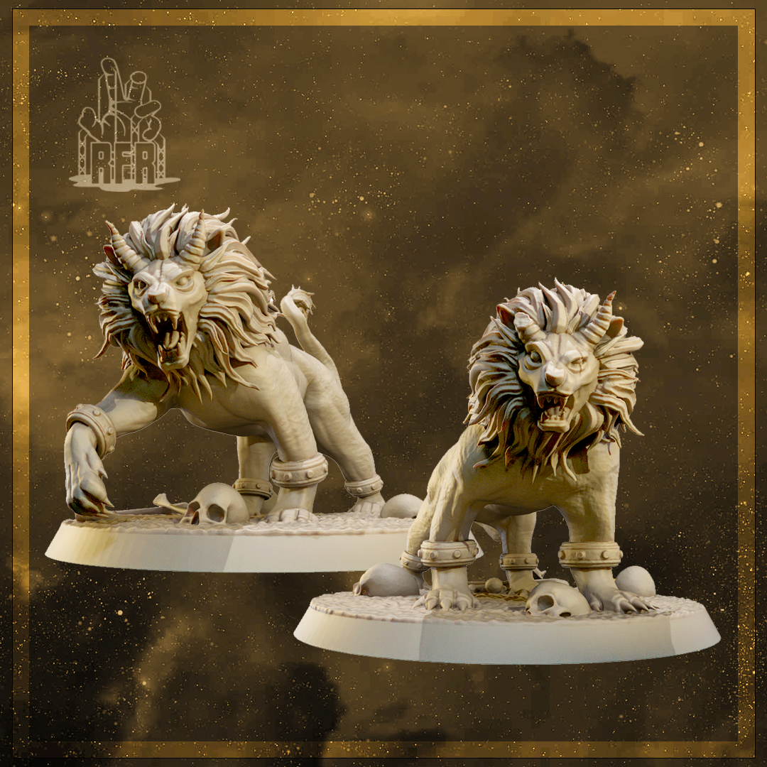 Flamefang Bundle - Tabletop miniatures (Pre-Supported)
