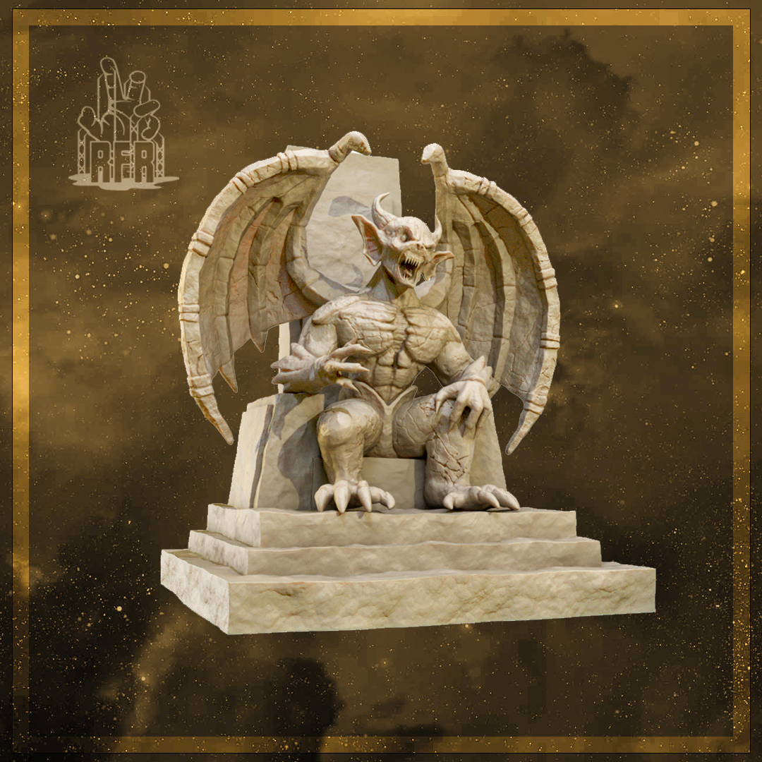 Grimstone Guardian - Tabletop miniatures (Pre-Supported)