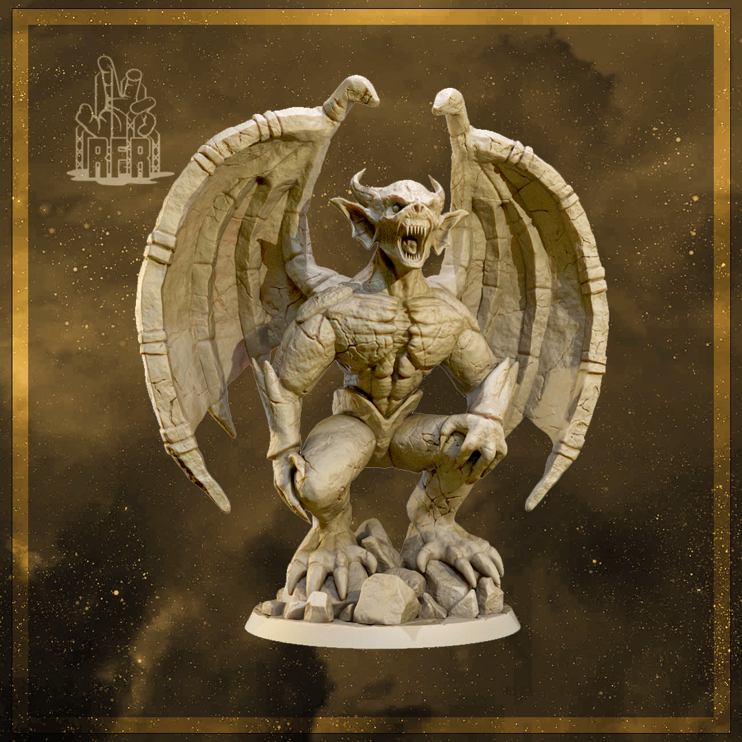 Grimstone Guardian - Tabletop miniatures (Pre-Supported)