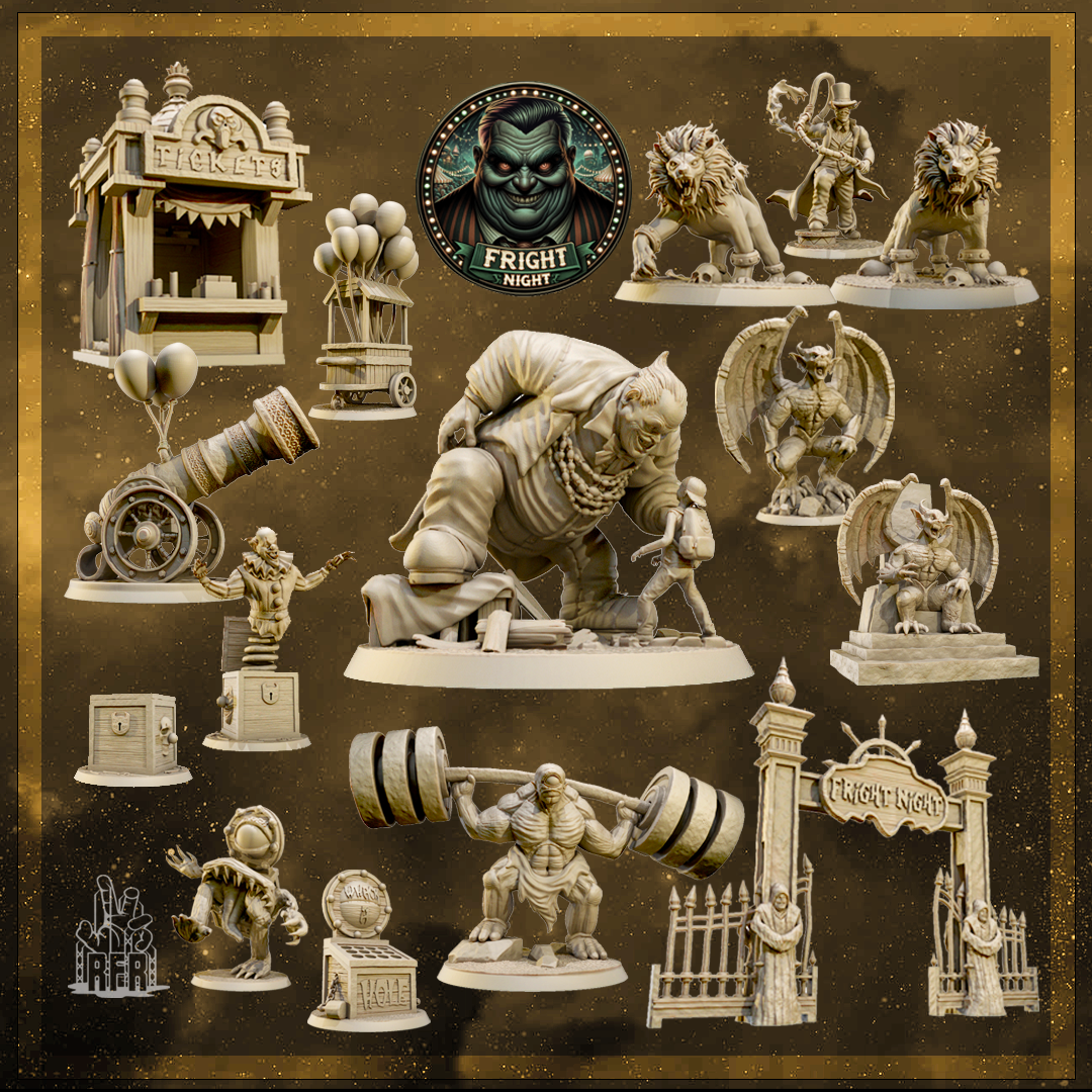 Frightnight - Raised from Resin Jule '24 set