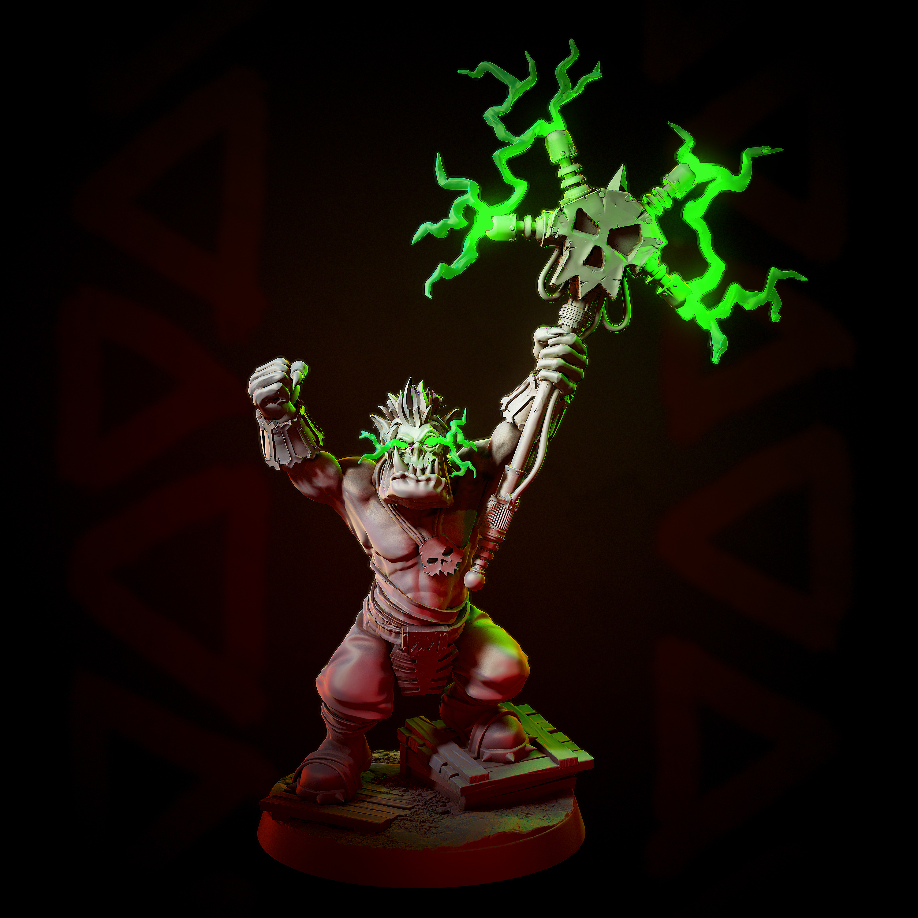 MrModulork's VoltHead Orc Shaman