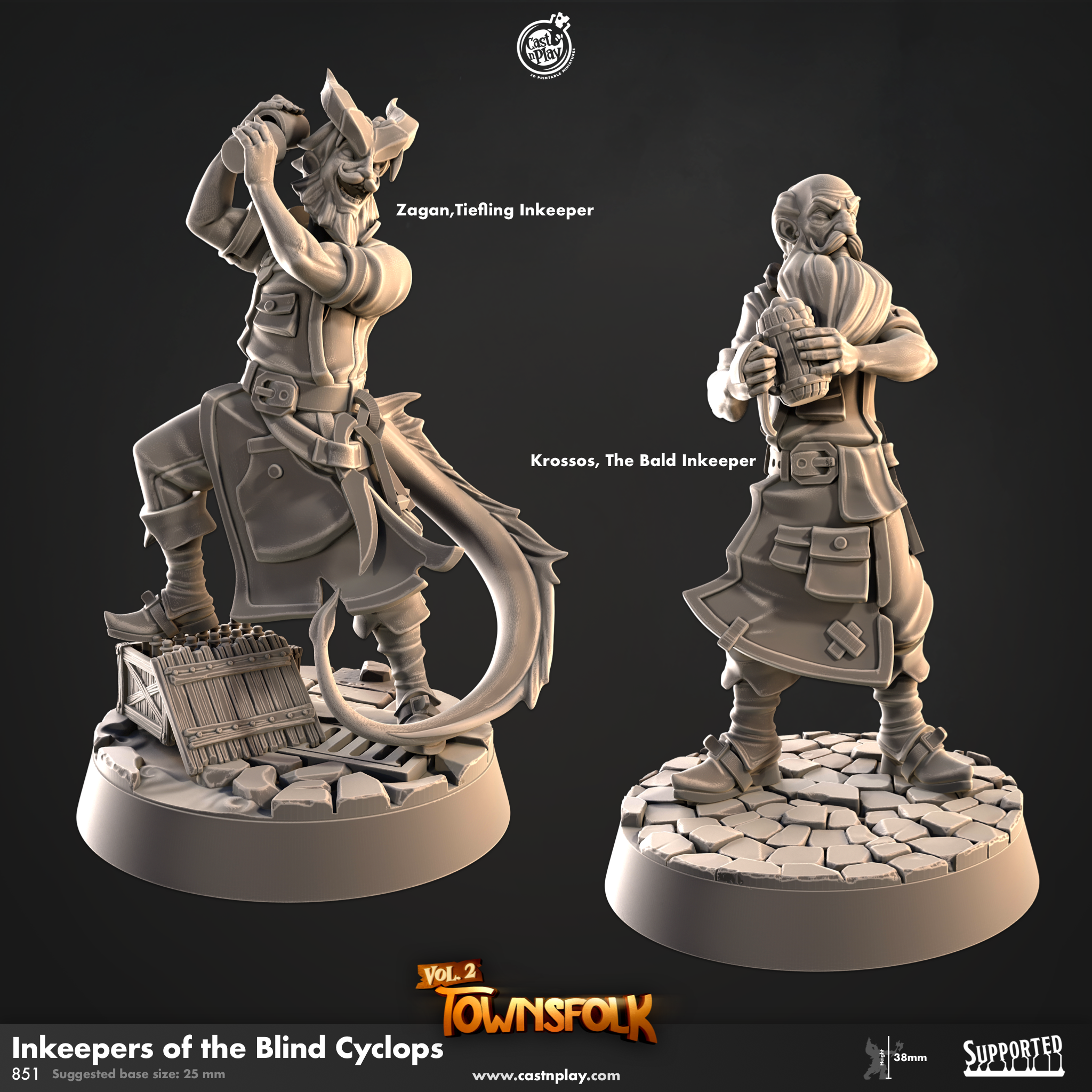 Inkeepers of the Blind Cyclops (Pre-Supported) | Cast n Play