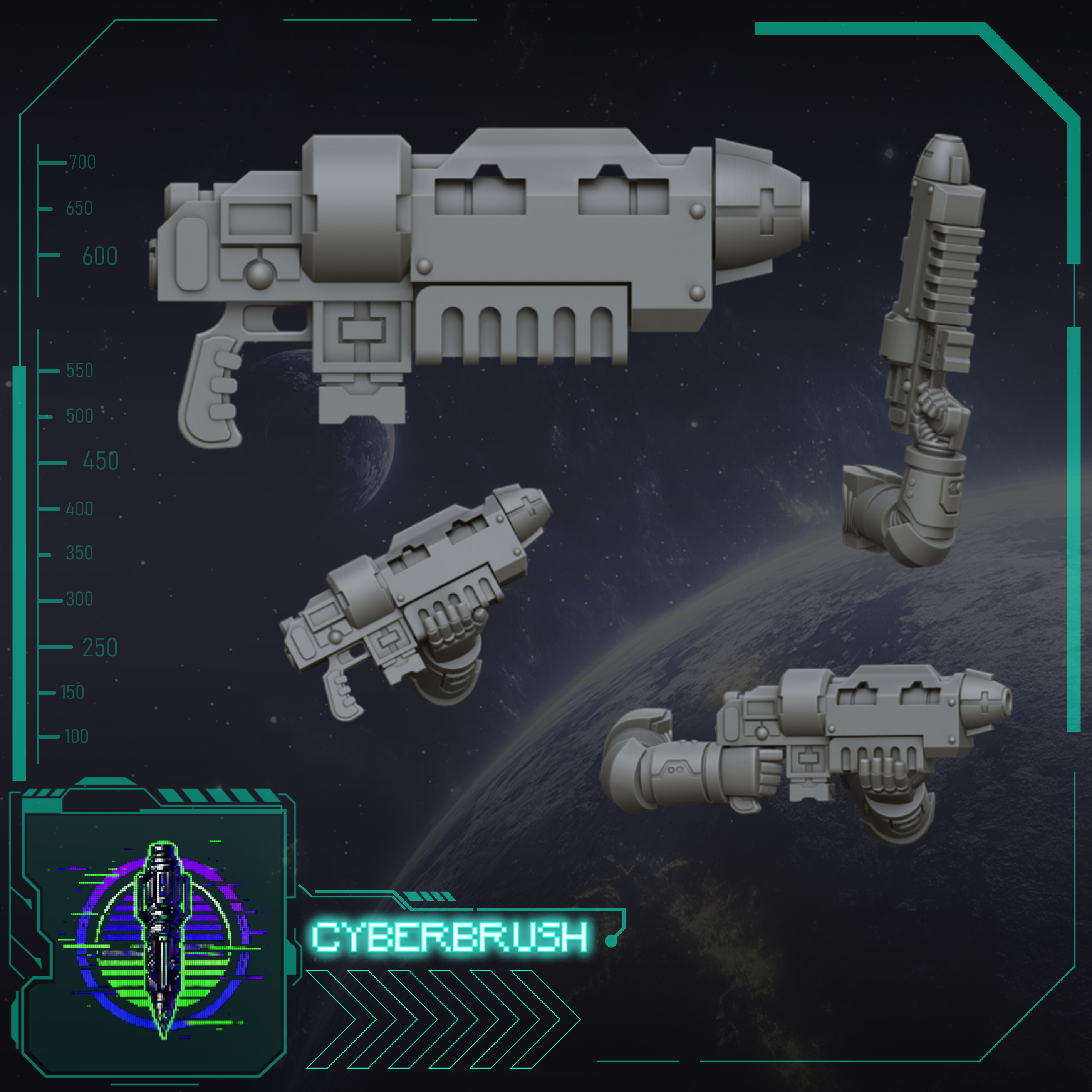 Gravity Gun Arms