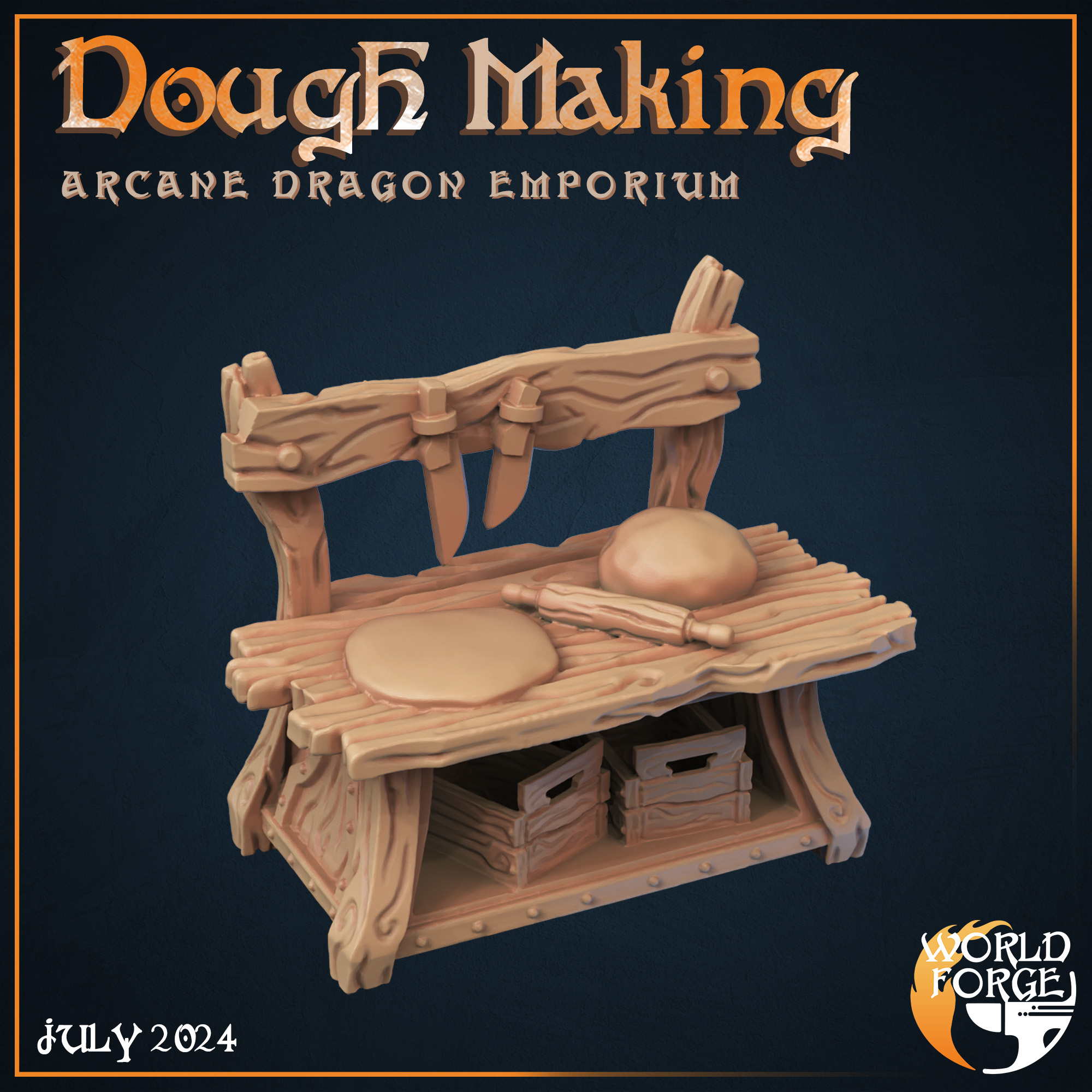 Dough Making Table