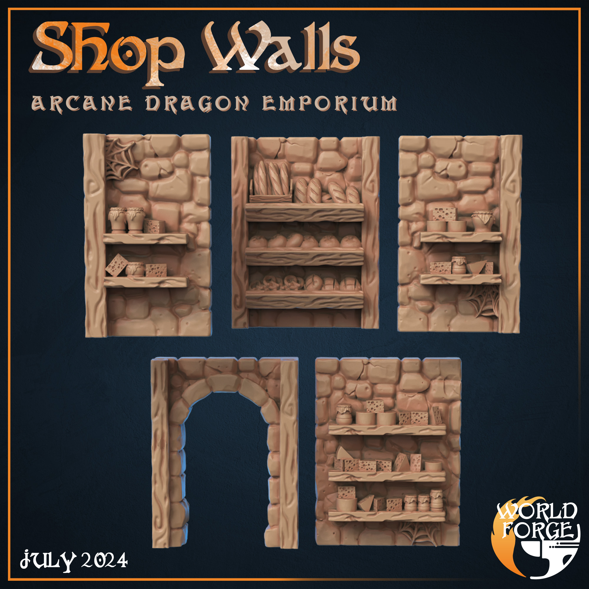 Shop Walls x5