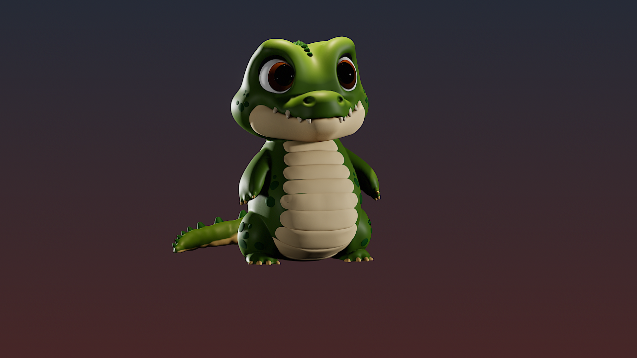 Fluffy the Alligator