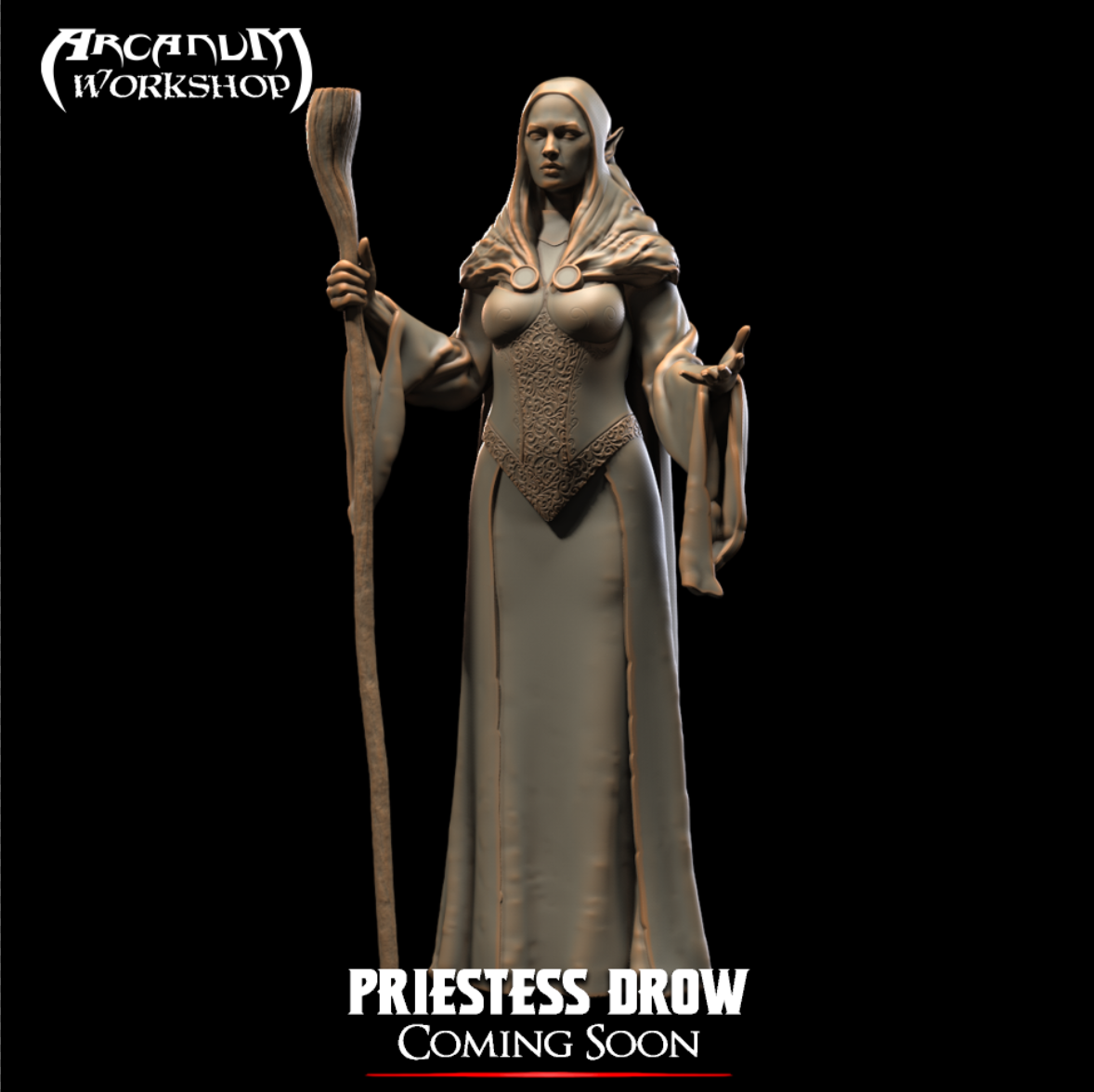 Drow Statue ( Decor Element)
