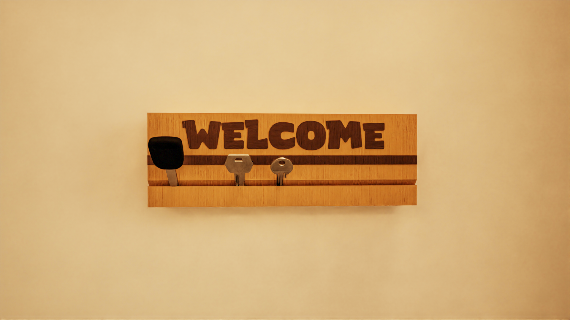 „WELCOME” Wall Keys Organiser
