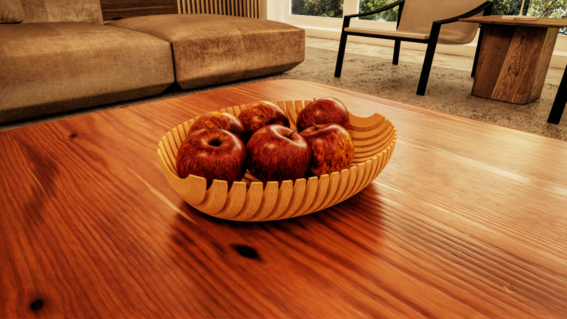 Parametric Fruit Bowl - Modern Fruit Bowl