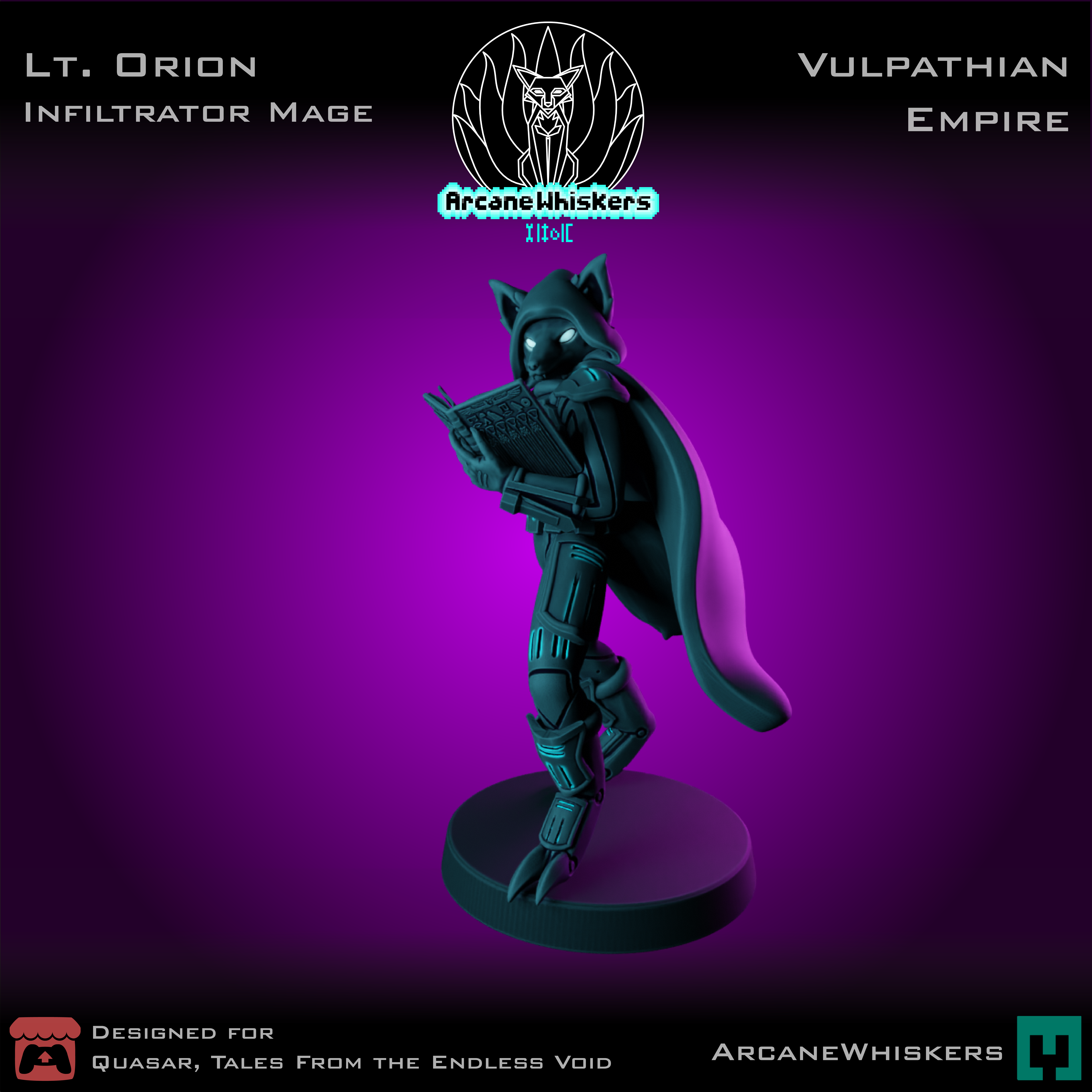 LT. Orion, Infiltrator Mage