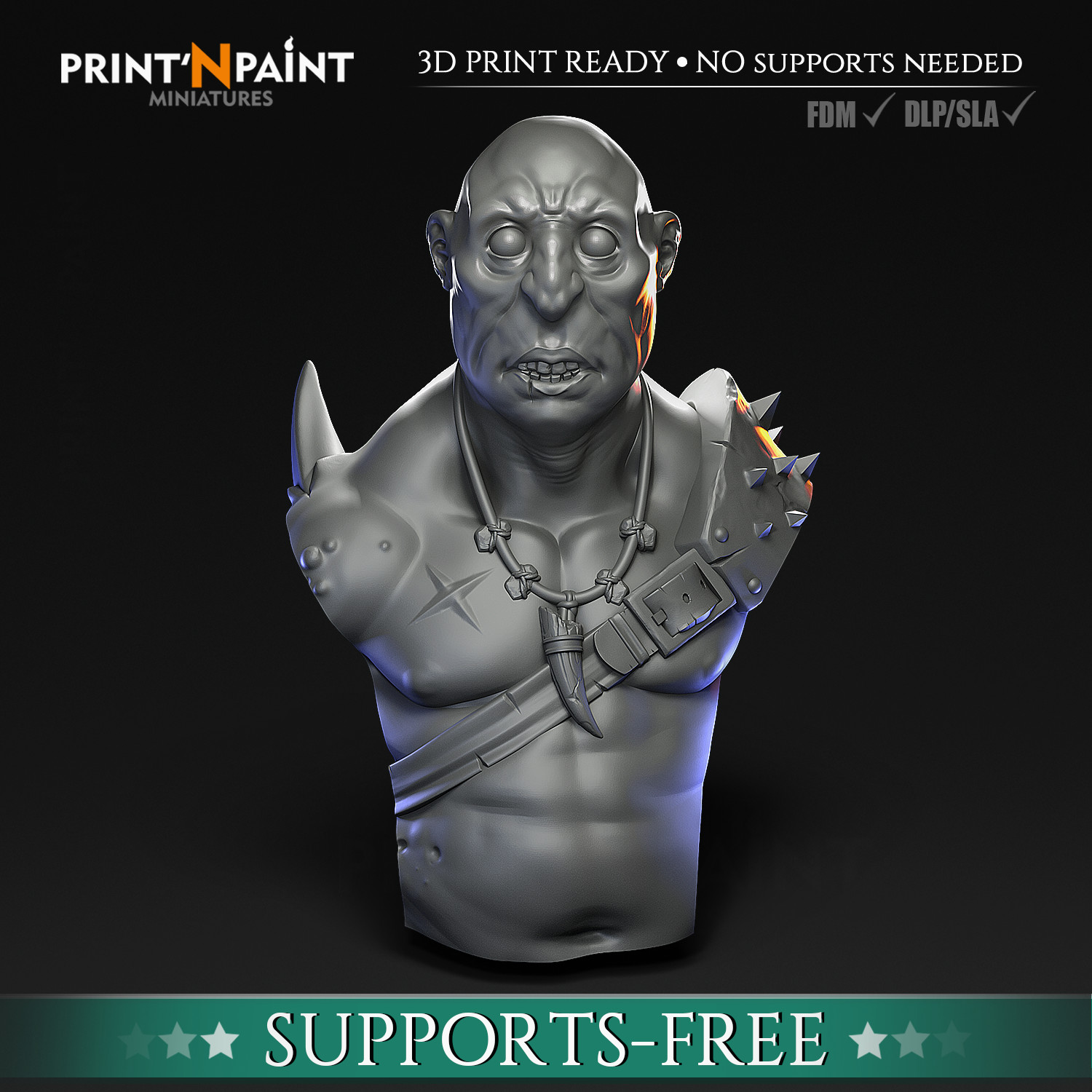 Mutant Warrior Bust