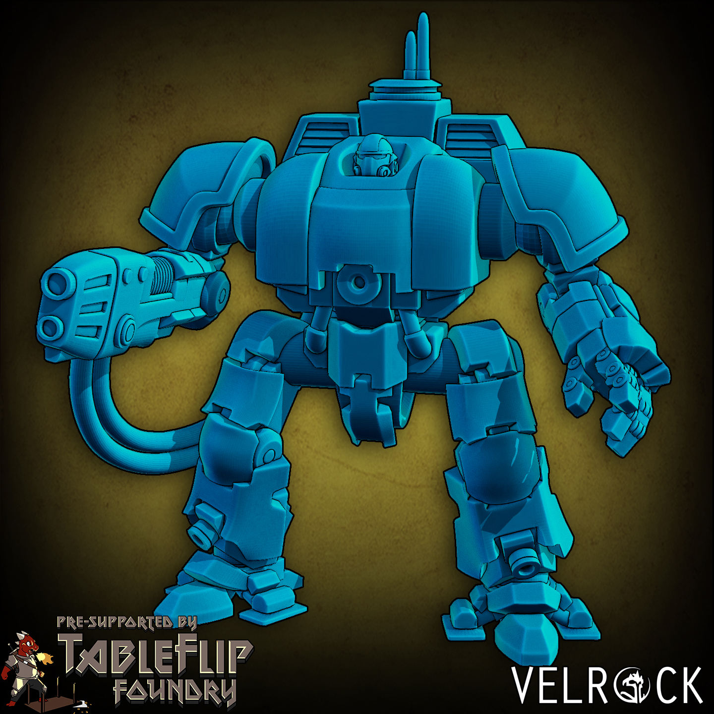 Tempest Warsuit, 2 Variants (PRESUPPORTED)