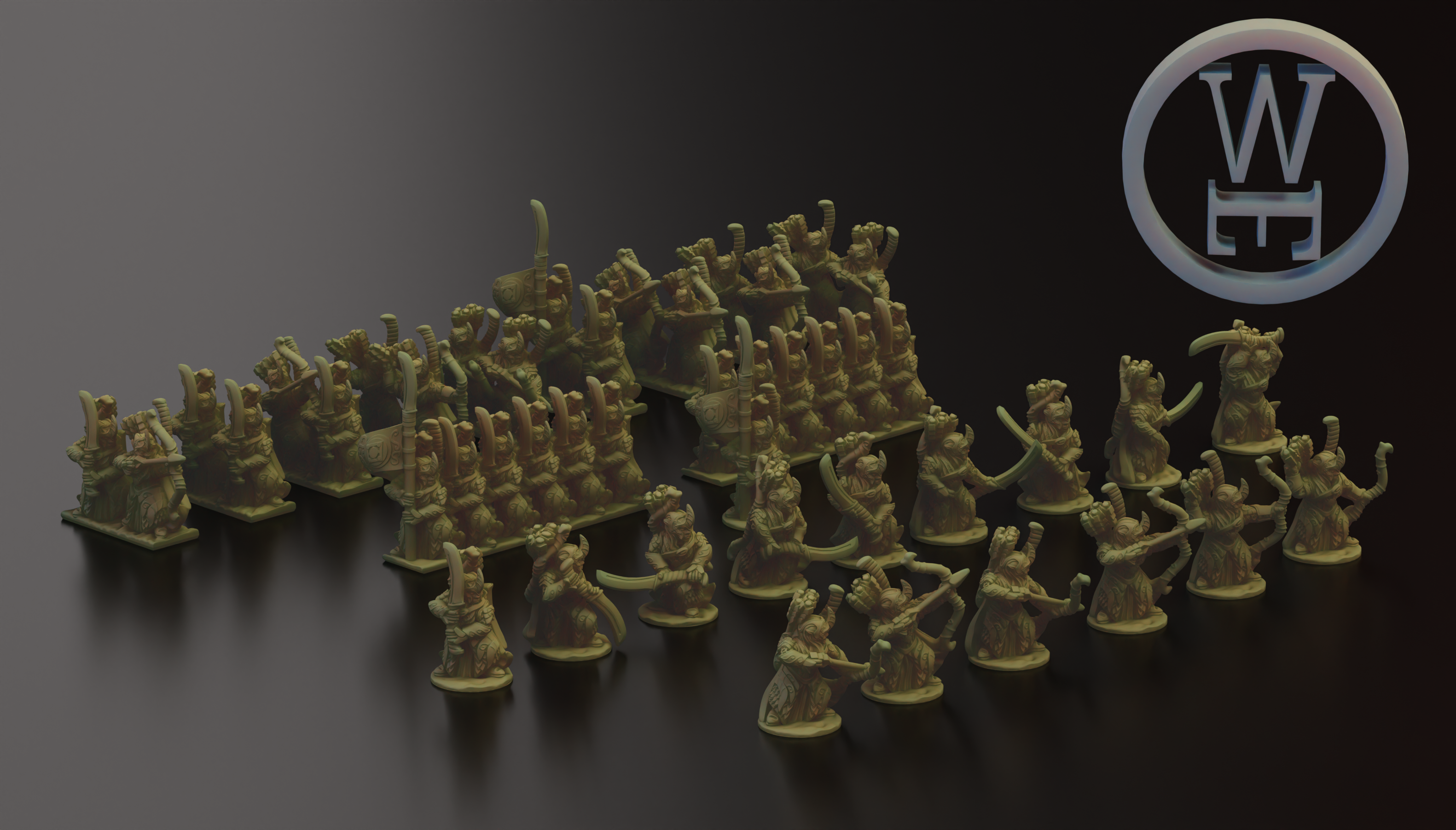 Lothloras Galahad Guards (10mm Warmaster)
