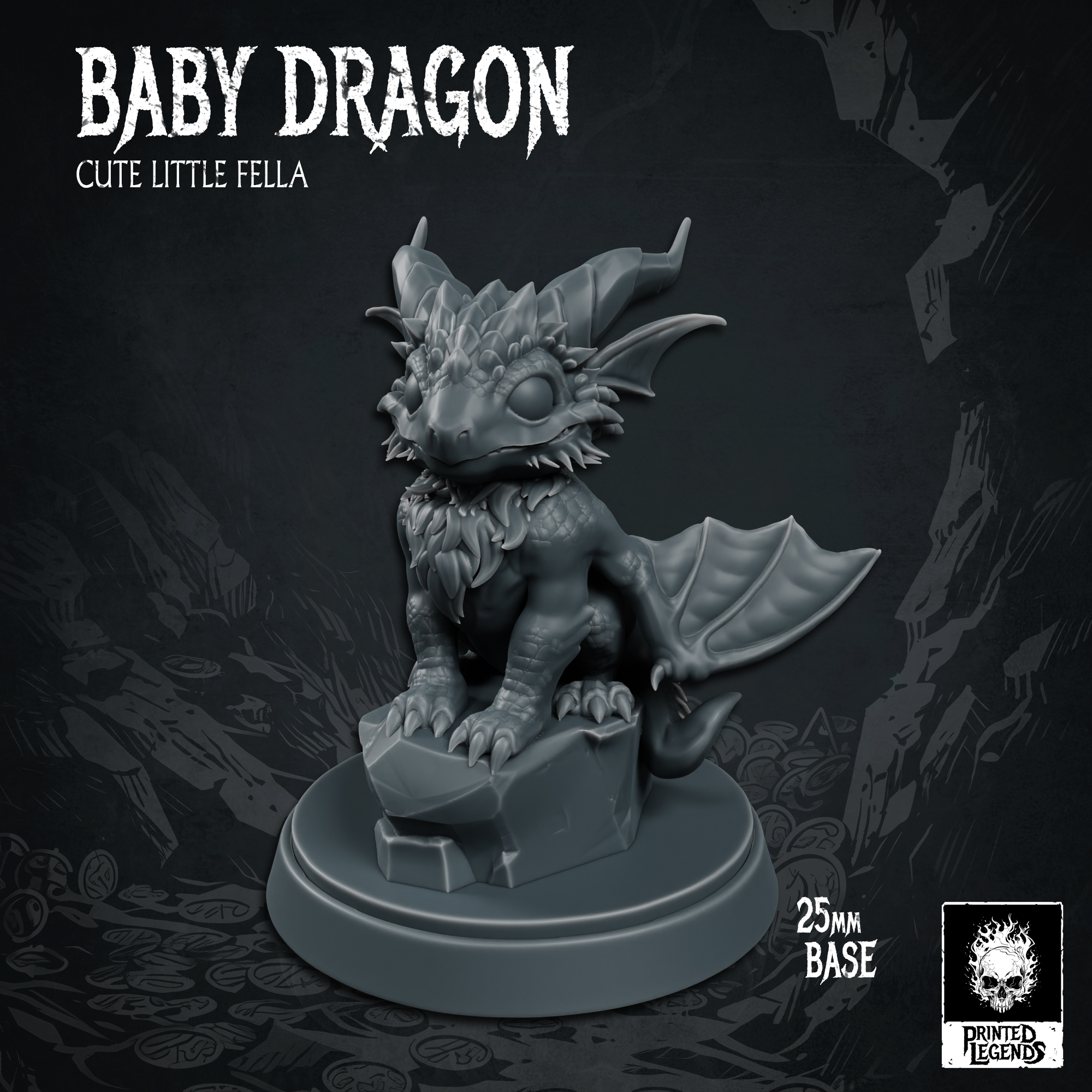 Baby Dragon (25mm Bases)