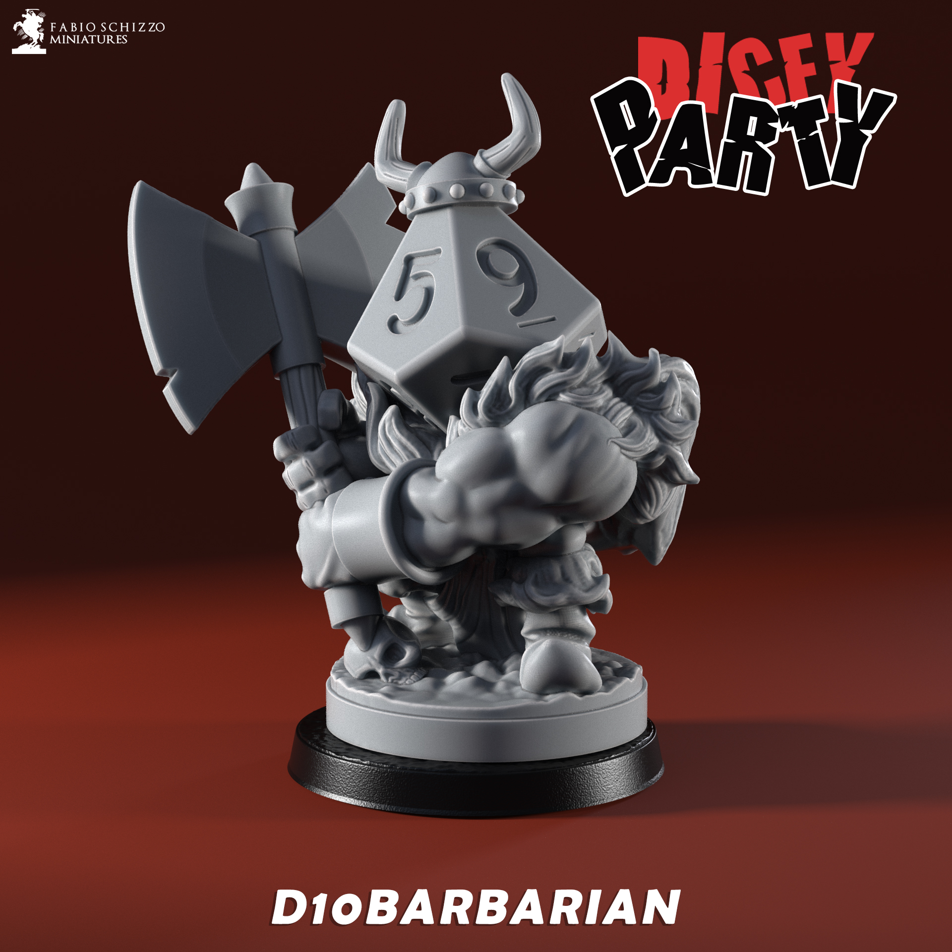 Dicey Party - The D10 Barbarian