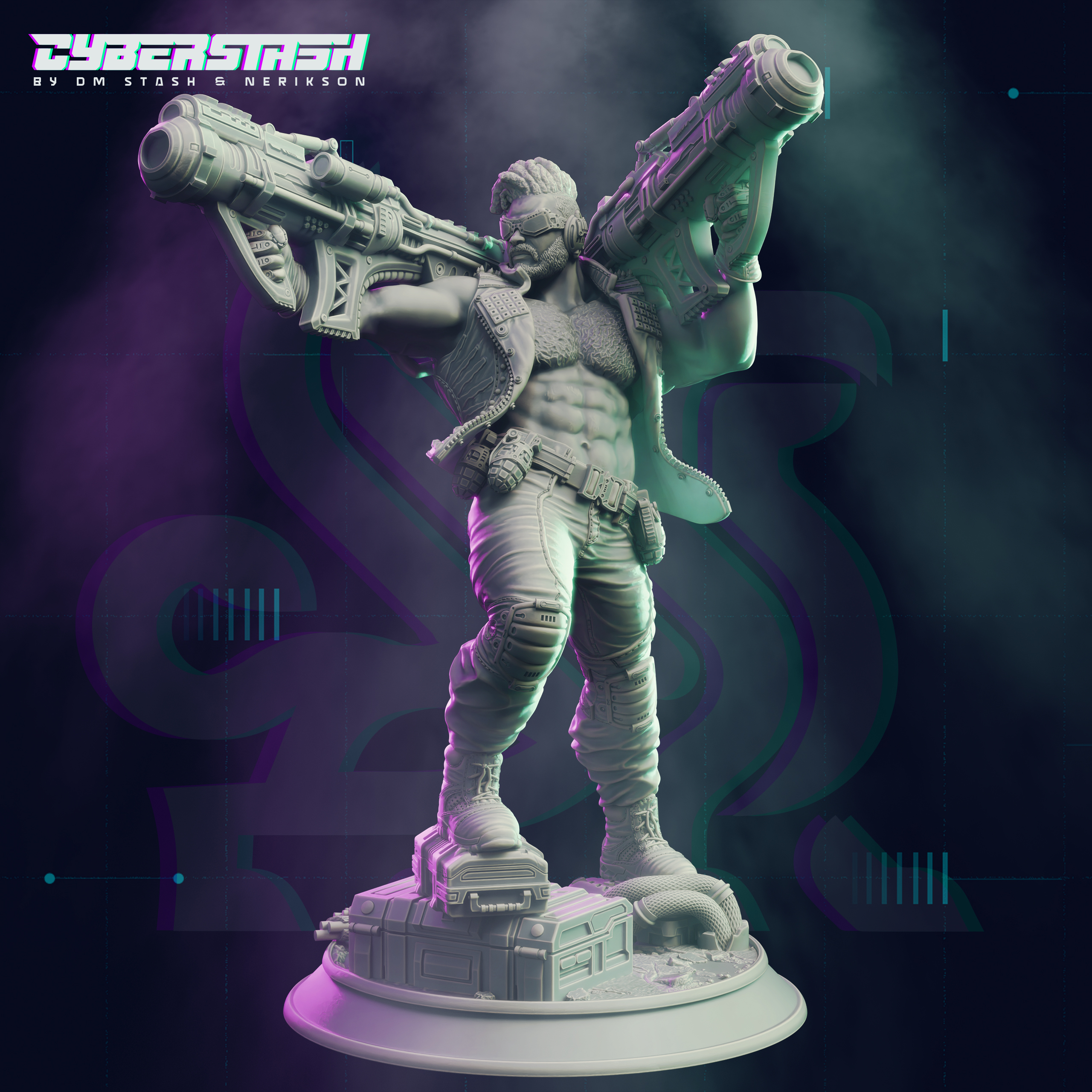 Cyberpunk Explosives Enthusiast - Paddy "Boombox" Koen