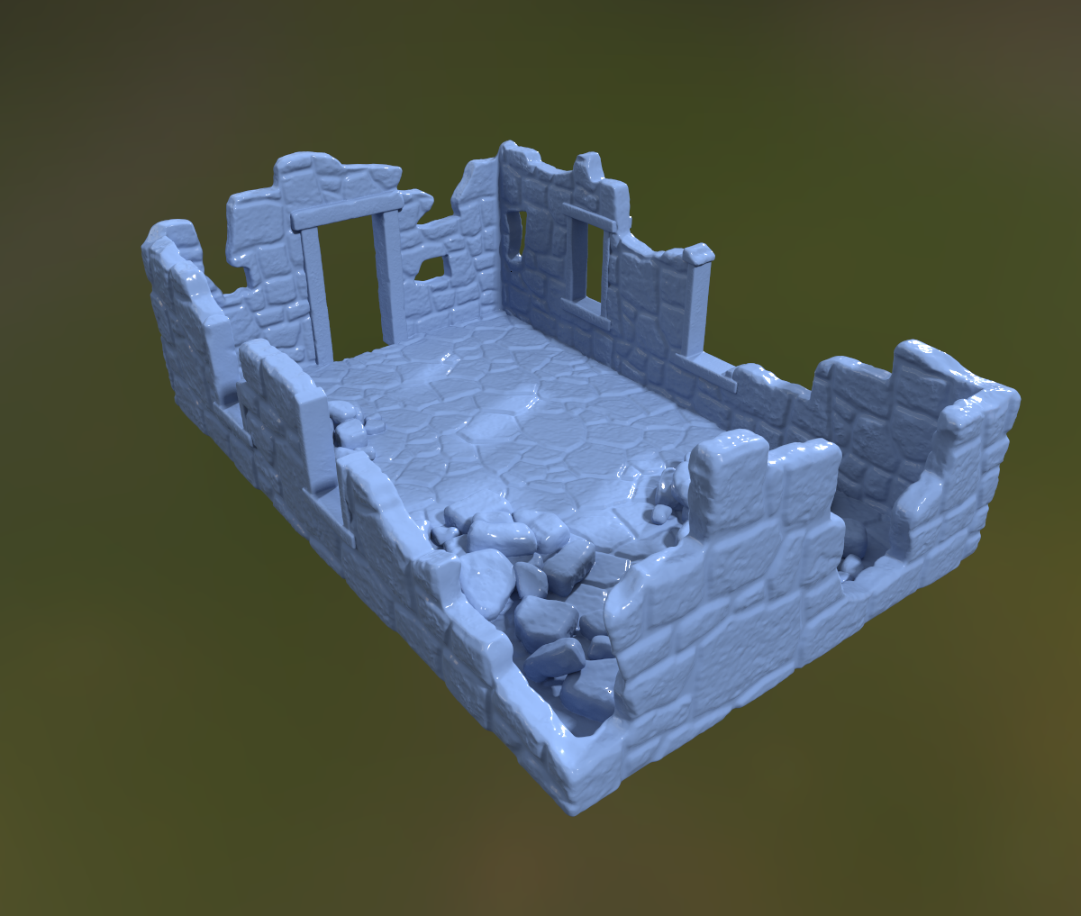 Ruined Small House