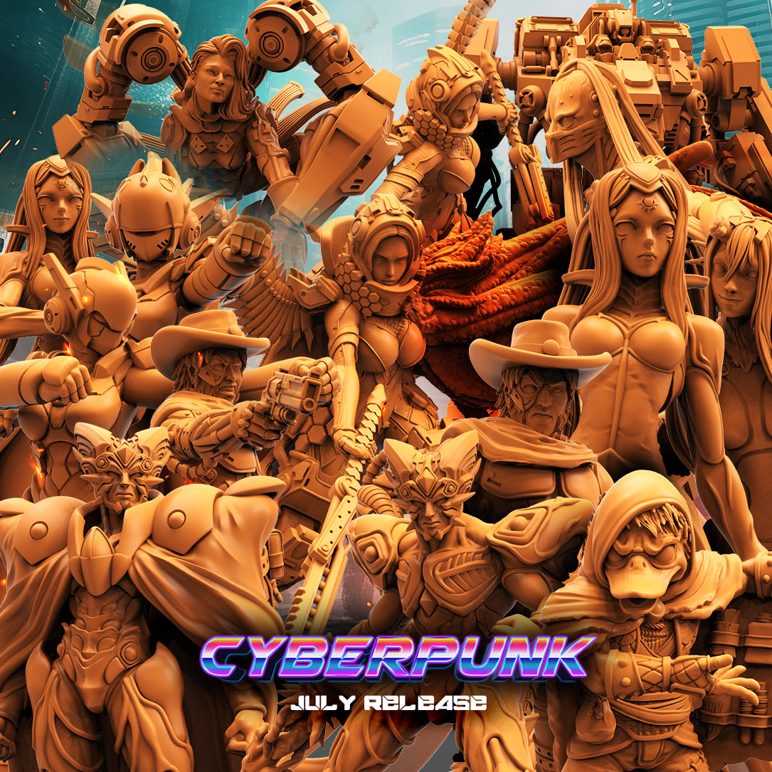 JULY 2024 TRIBES - CYBERPUNK RELEASE