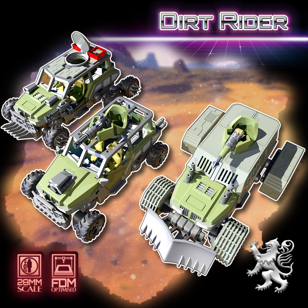 Dirt Rider - Modular Post Apocalyptic Rover