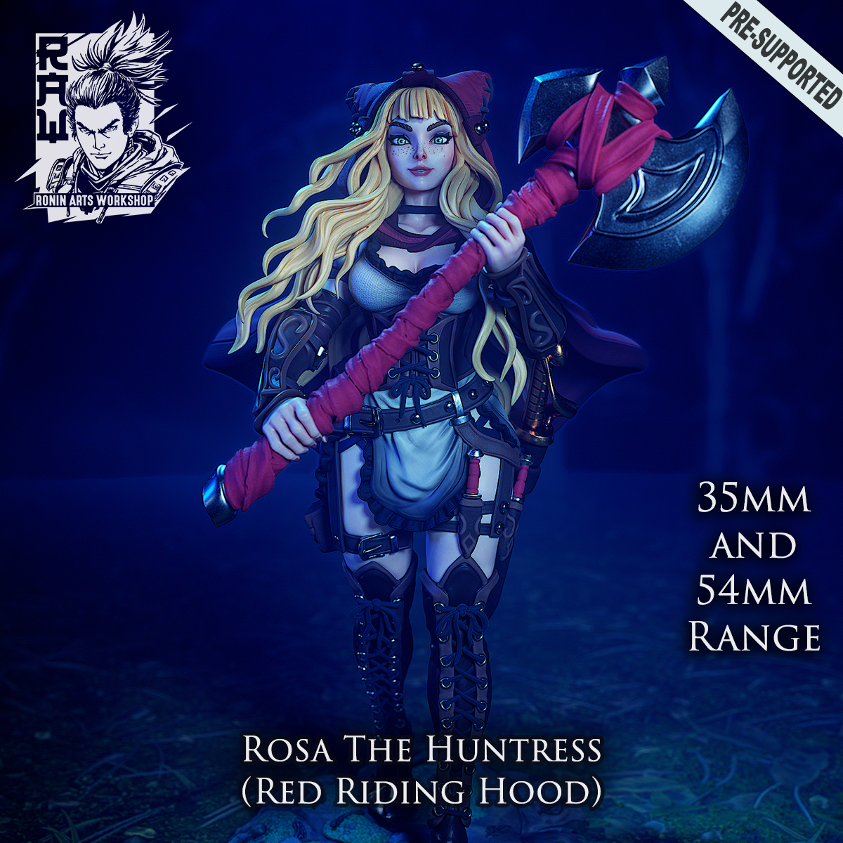 Rosa The Huntress (Red Riding Hood)