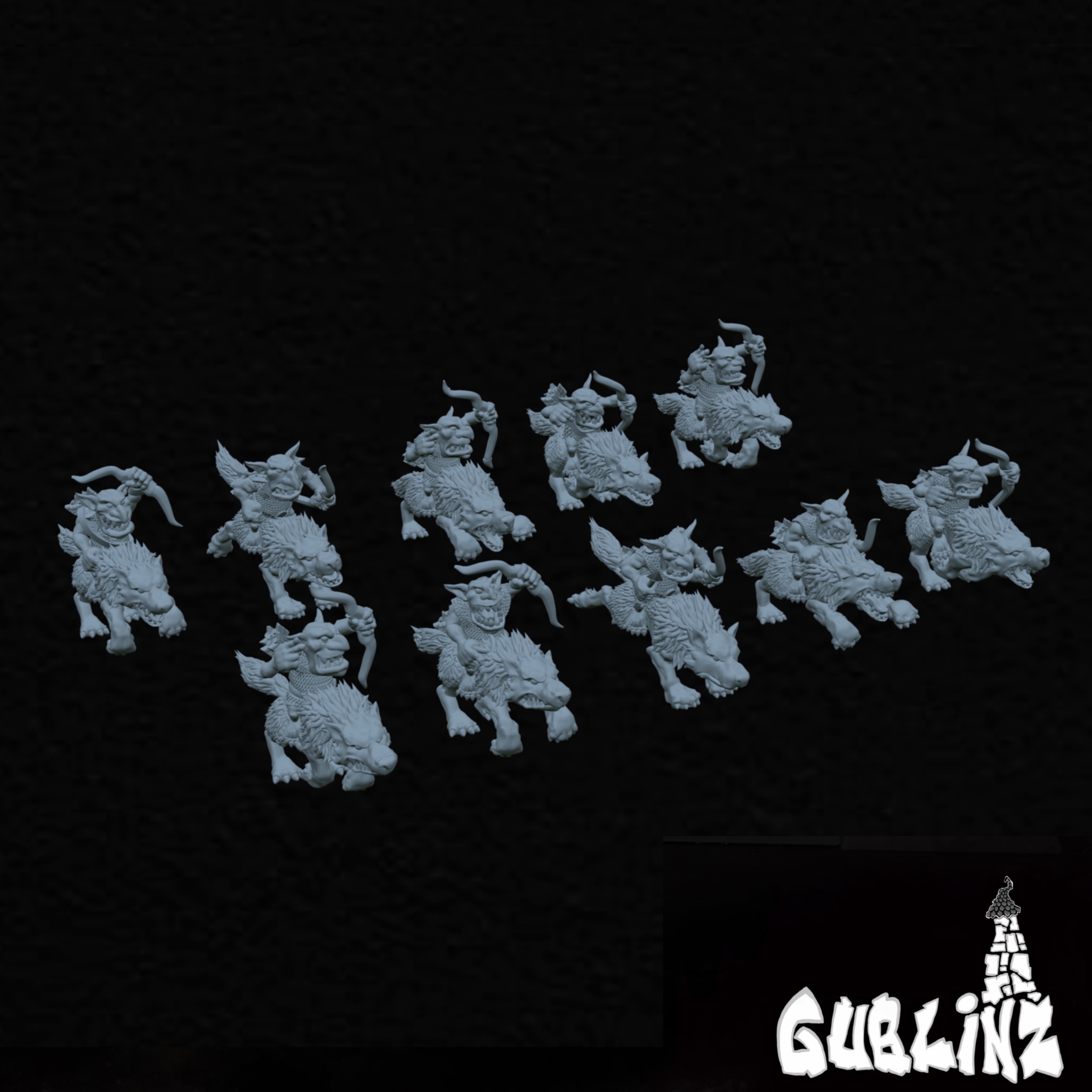 Goblin Wolfrider Archers