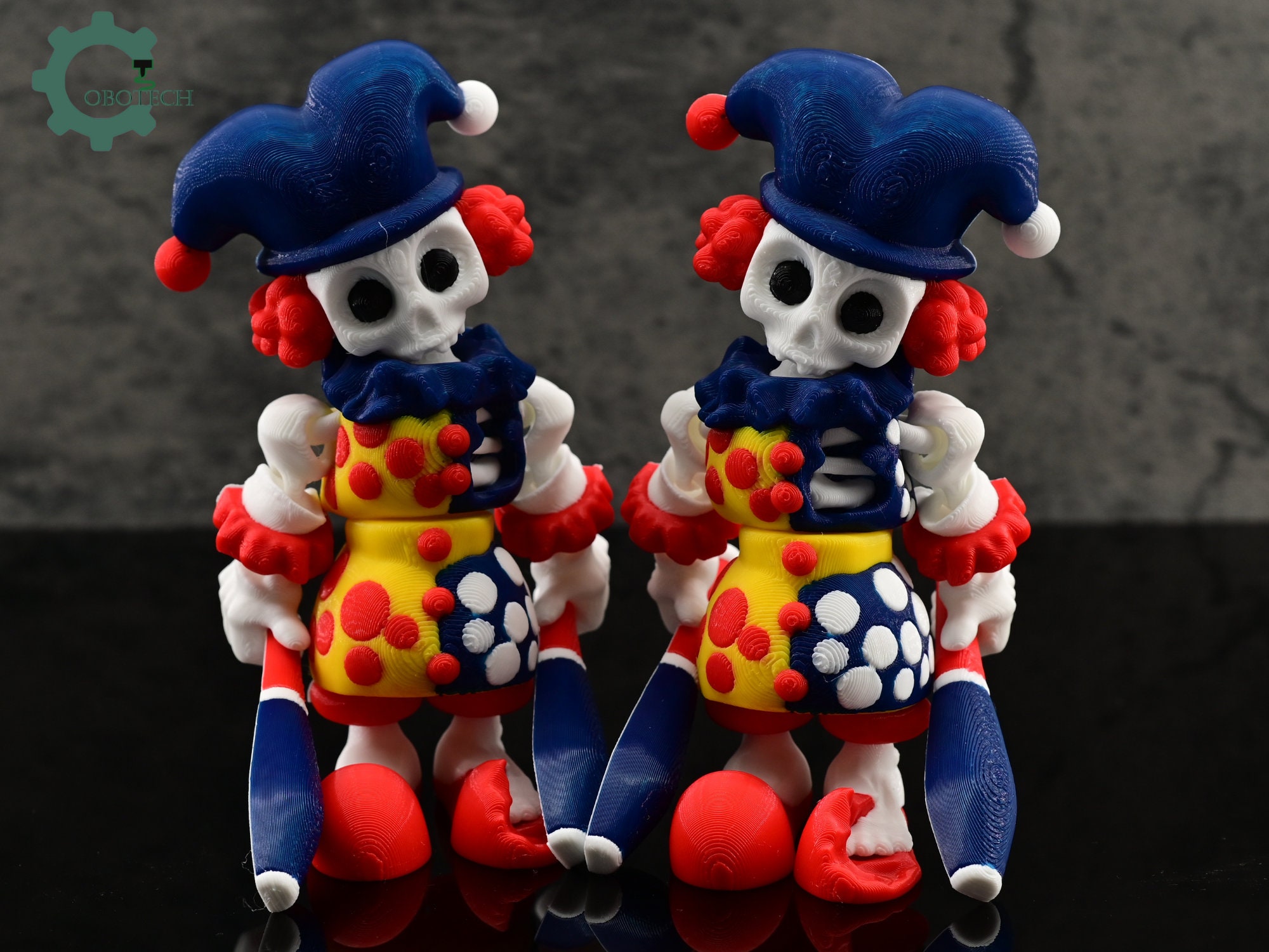 Articulated Bone Clown Cobotech Clown Skeleton by Cobotech