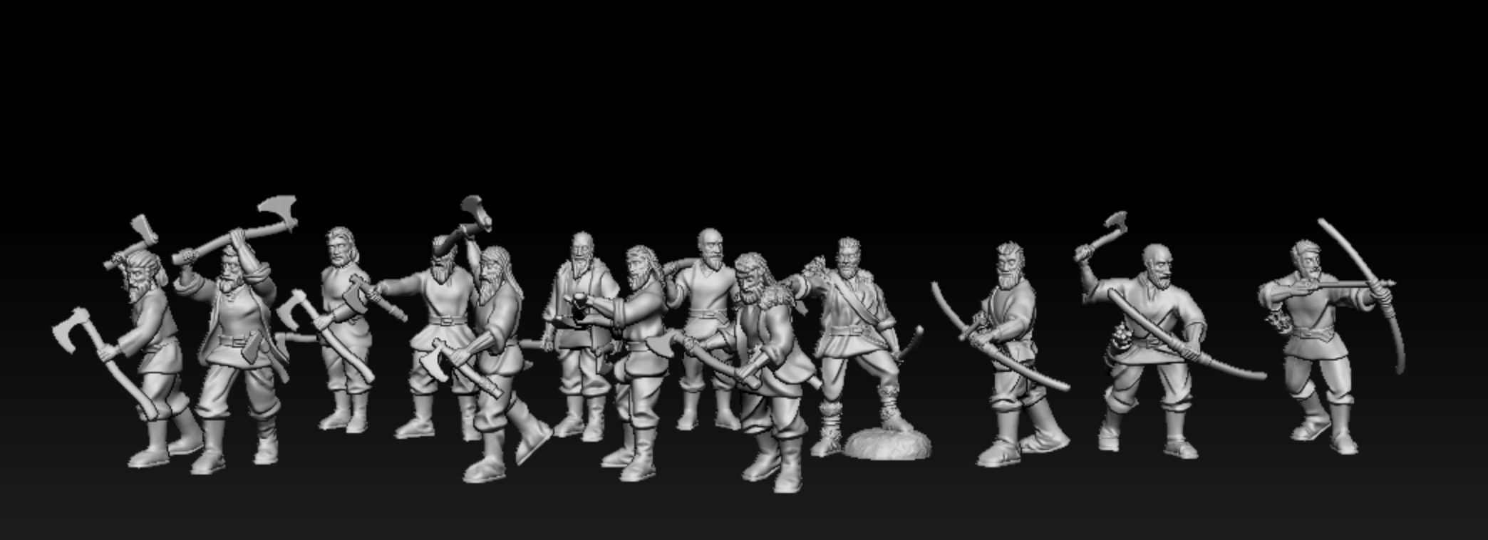 Woodsmen Warband