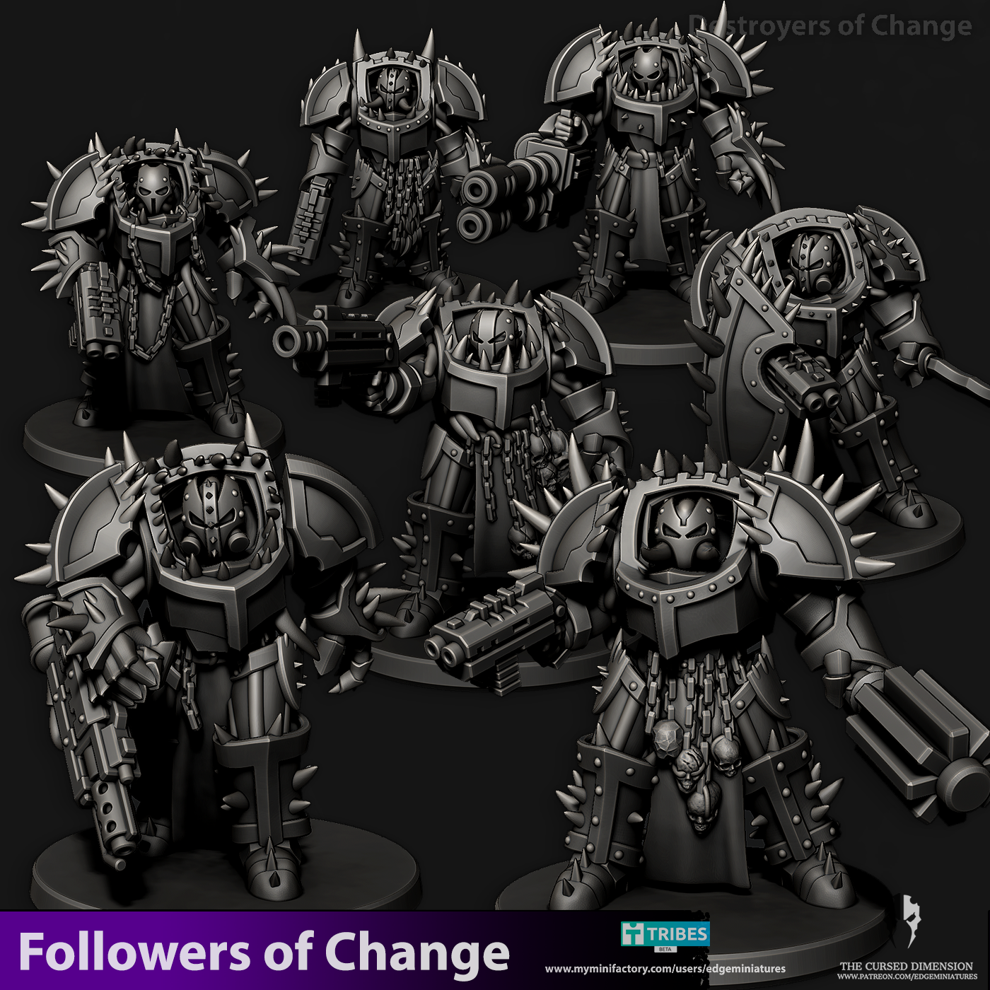 Destroyers - Followers of Change - 28mm
