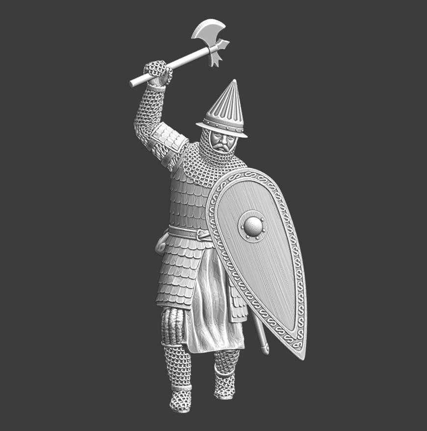 Medieval Kievan-Rus (Ukrainian) Hero