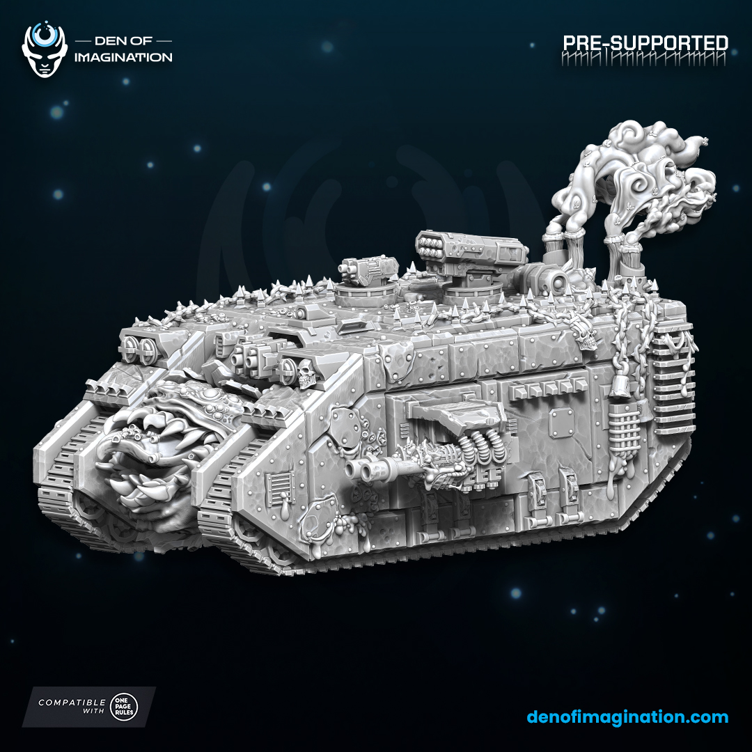 Chaos Plague - Ironclad Tank Multipart Set