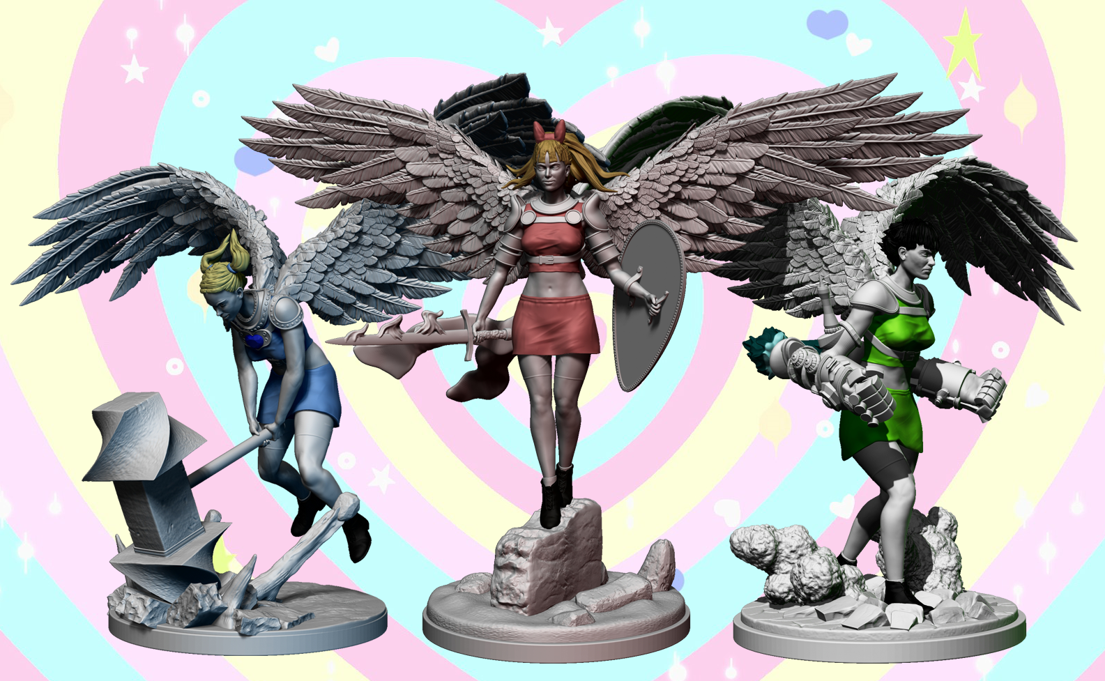 Powerpuff Valkyries