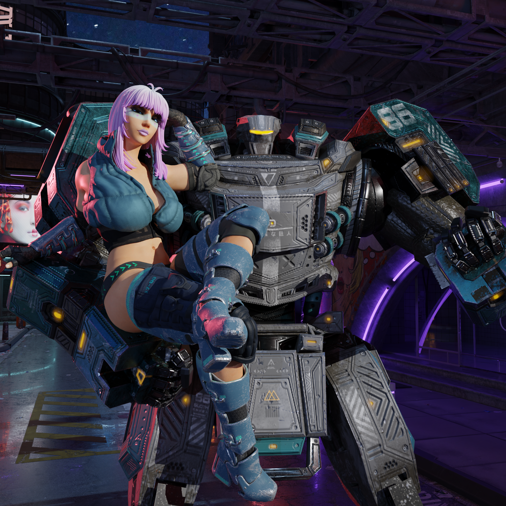 Unit A7 Alloi + Mech - presupported - QB Works