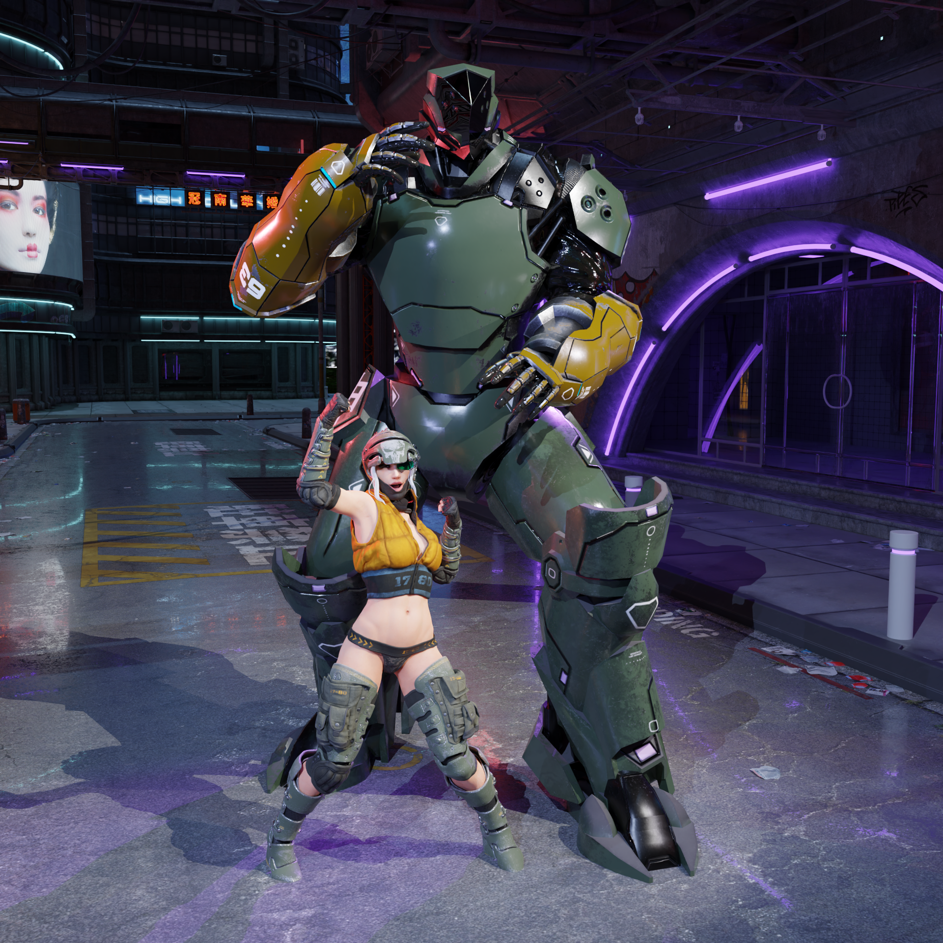 K.C. + Mech - presupported - QB Works