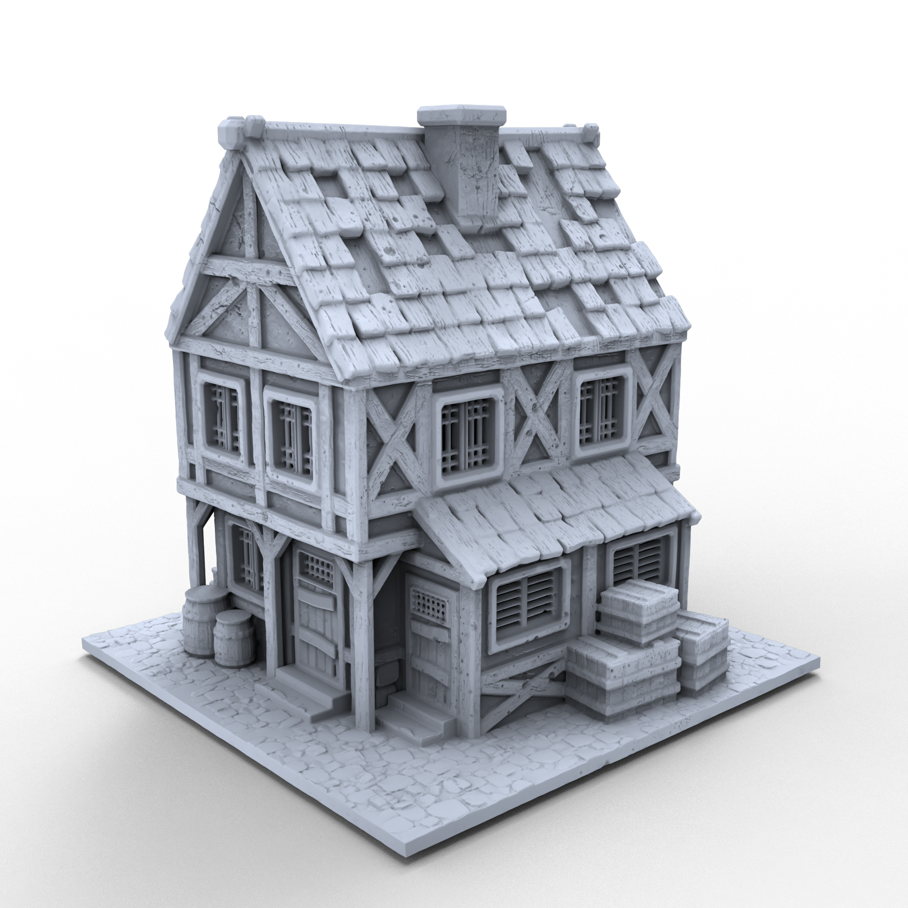 Half Timbered House of 2 level